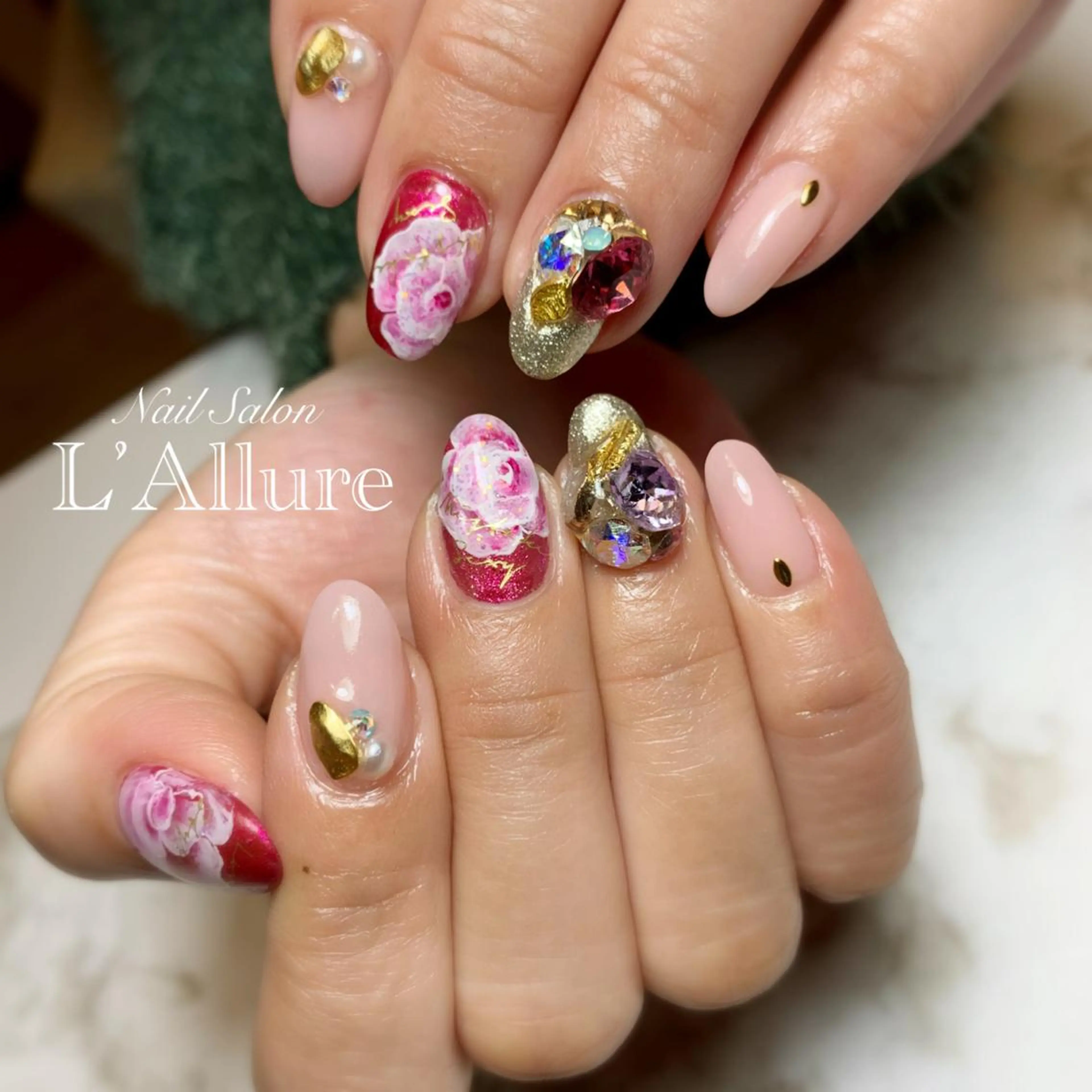 ネイル ハンドネイル Nail Salon L’Allureのネイルデザイン