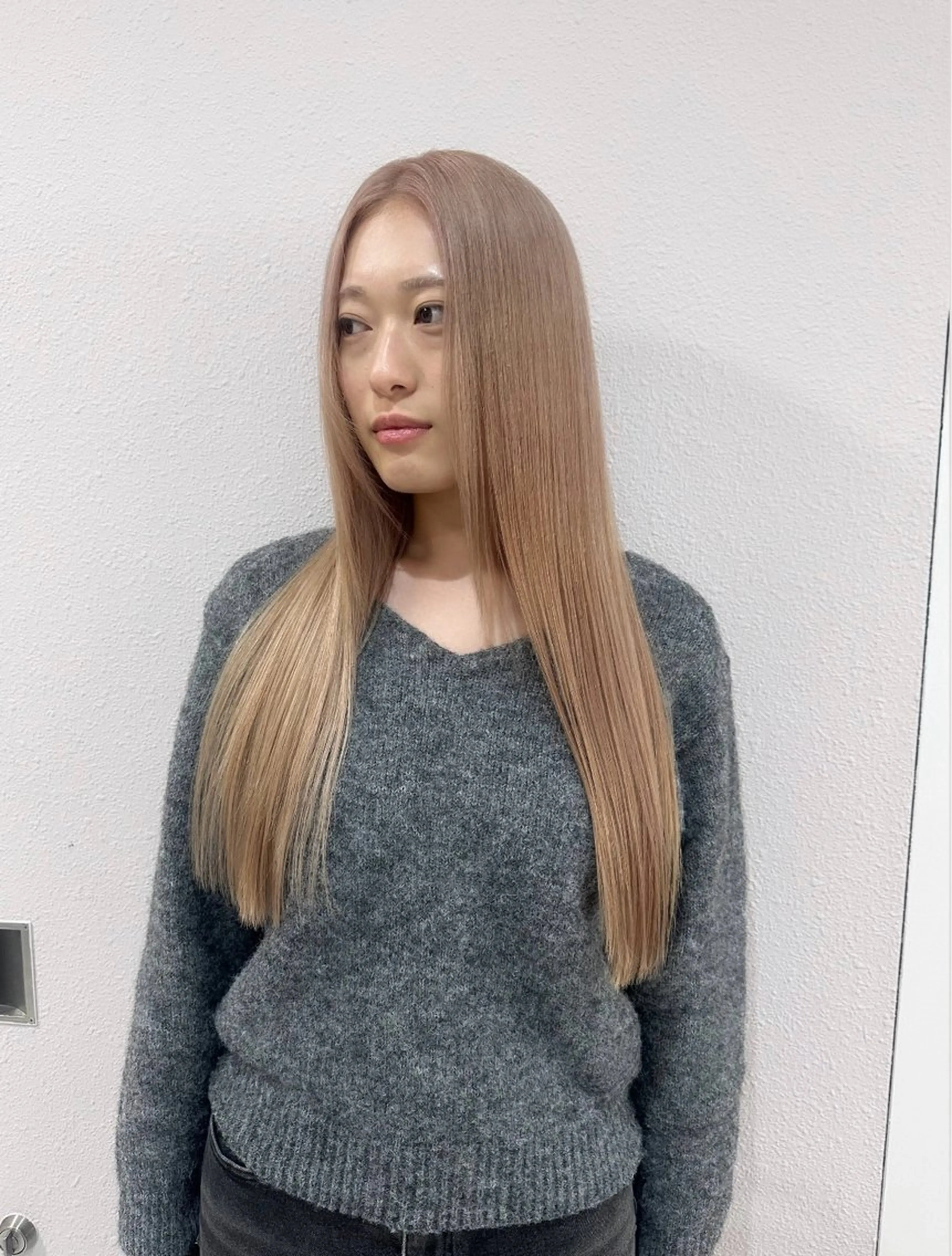 カラー ヘアカラー ハイトーン /ブリーチ/miyuのヘアスタイル