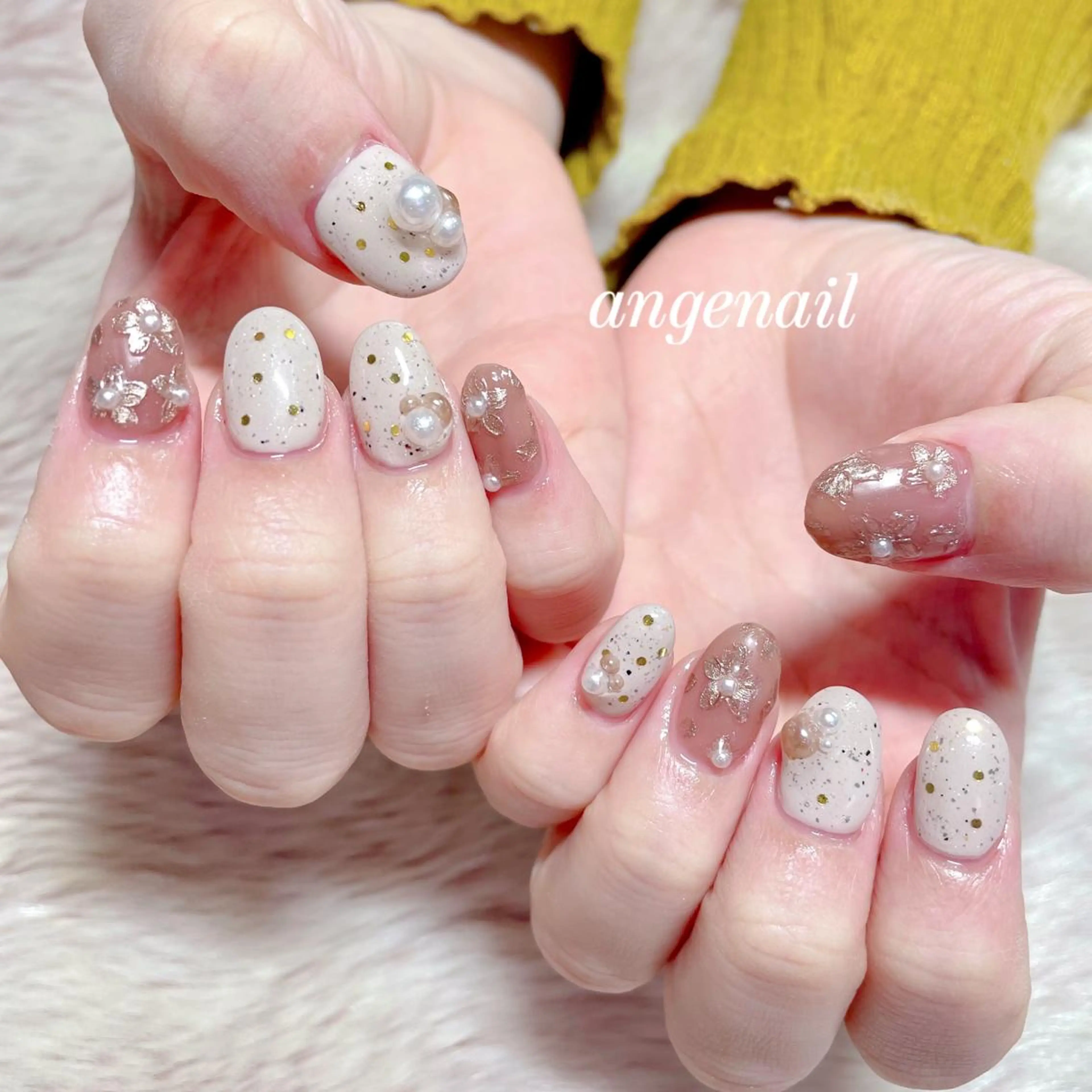 ネイル ハンドネイル オーナーネイリスト MAKIのネイルデザイン