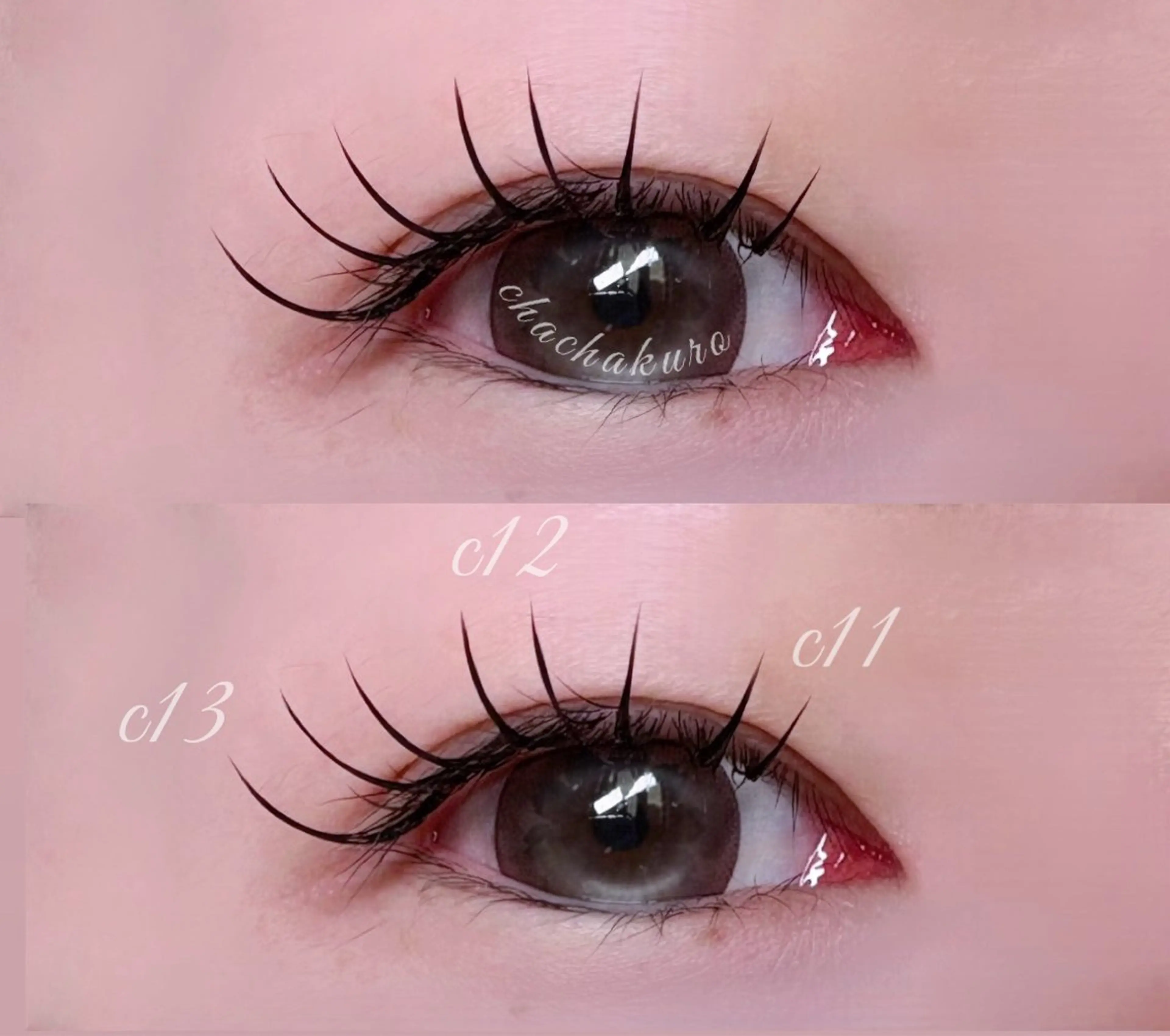 マツエク・マツパ フラットラッシュ ☁️ チャチャクロのマツエク・マツパデザイン