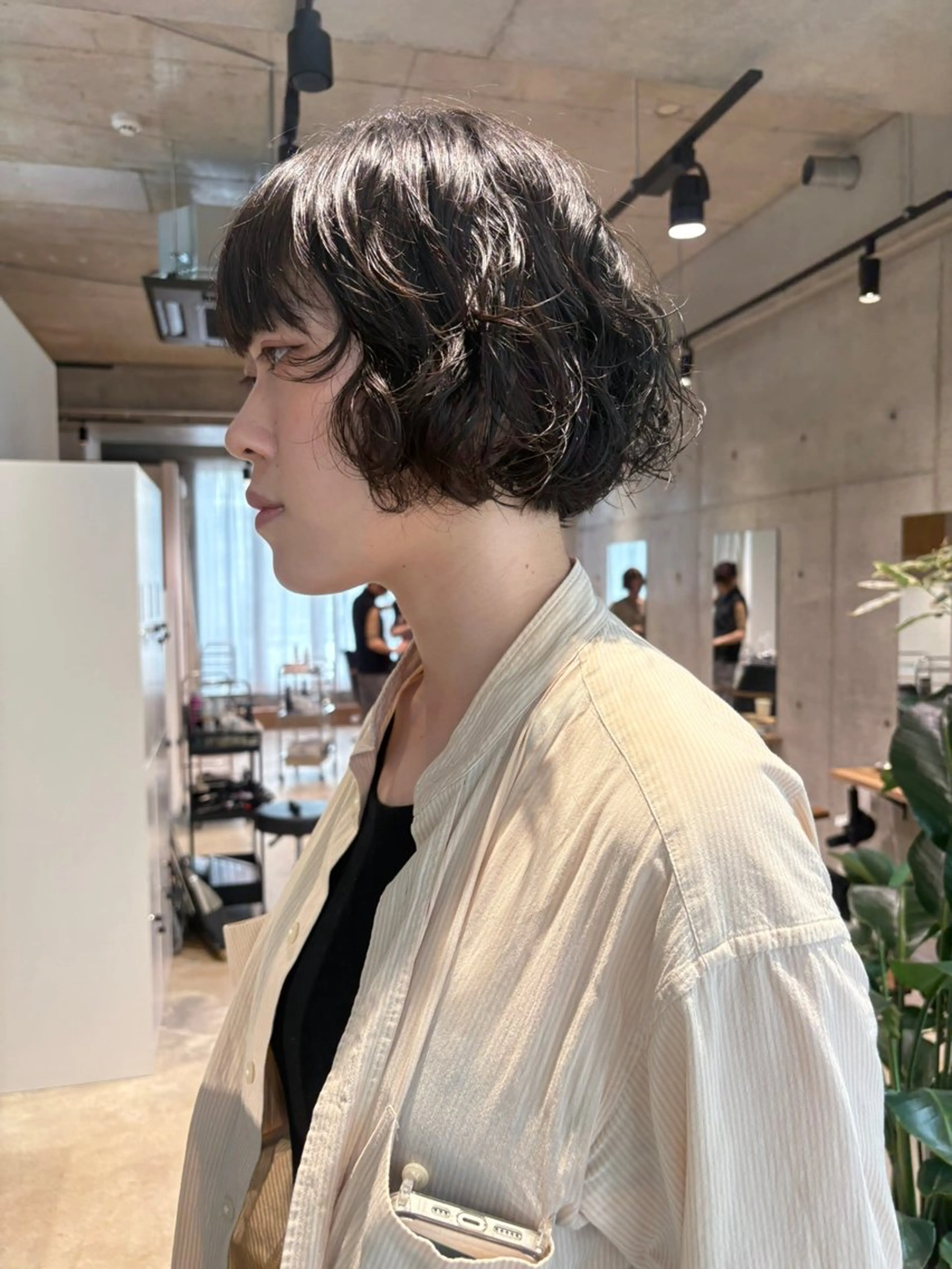 ショート パーマ sliver renのヘアスタイル