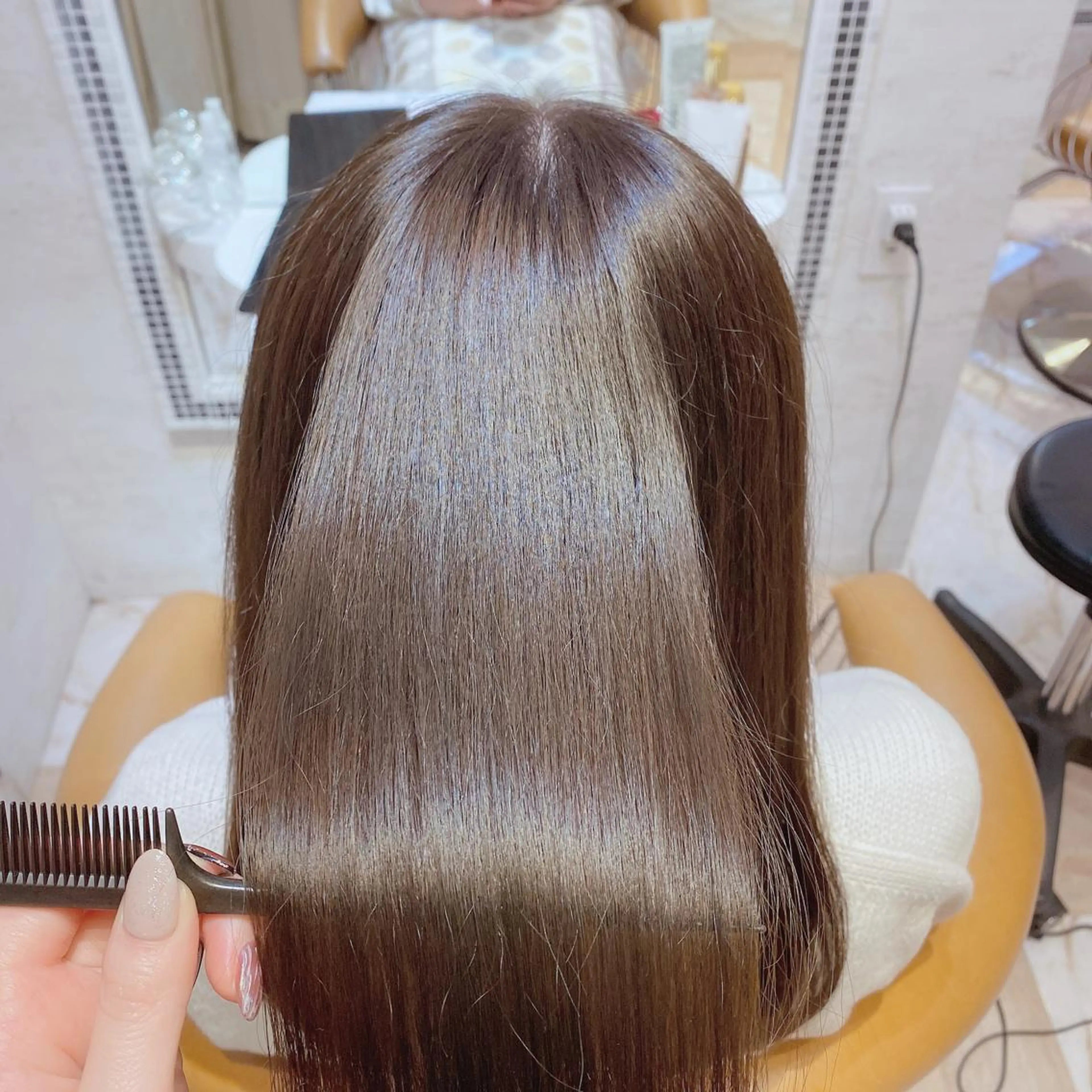 ミディアム 似合わせカット カット 代表山口ひな 髪質改善のプロのヘアスタイル