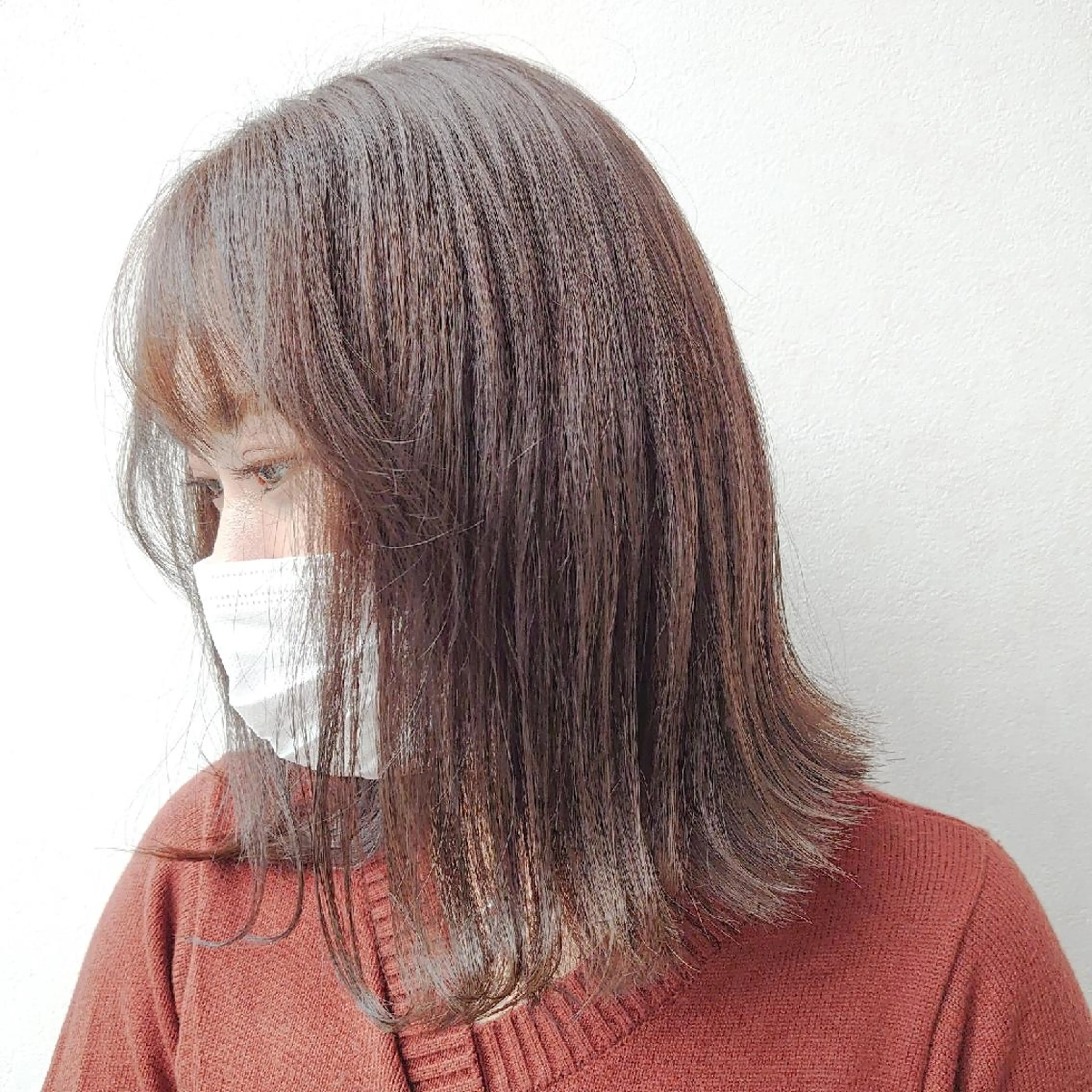 ミディアム ヘアカラー トリートメント 髪質改善/ブリーチ 田代 龍我のヘアスタイル