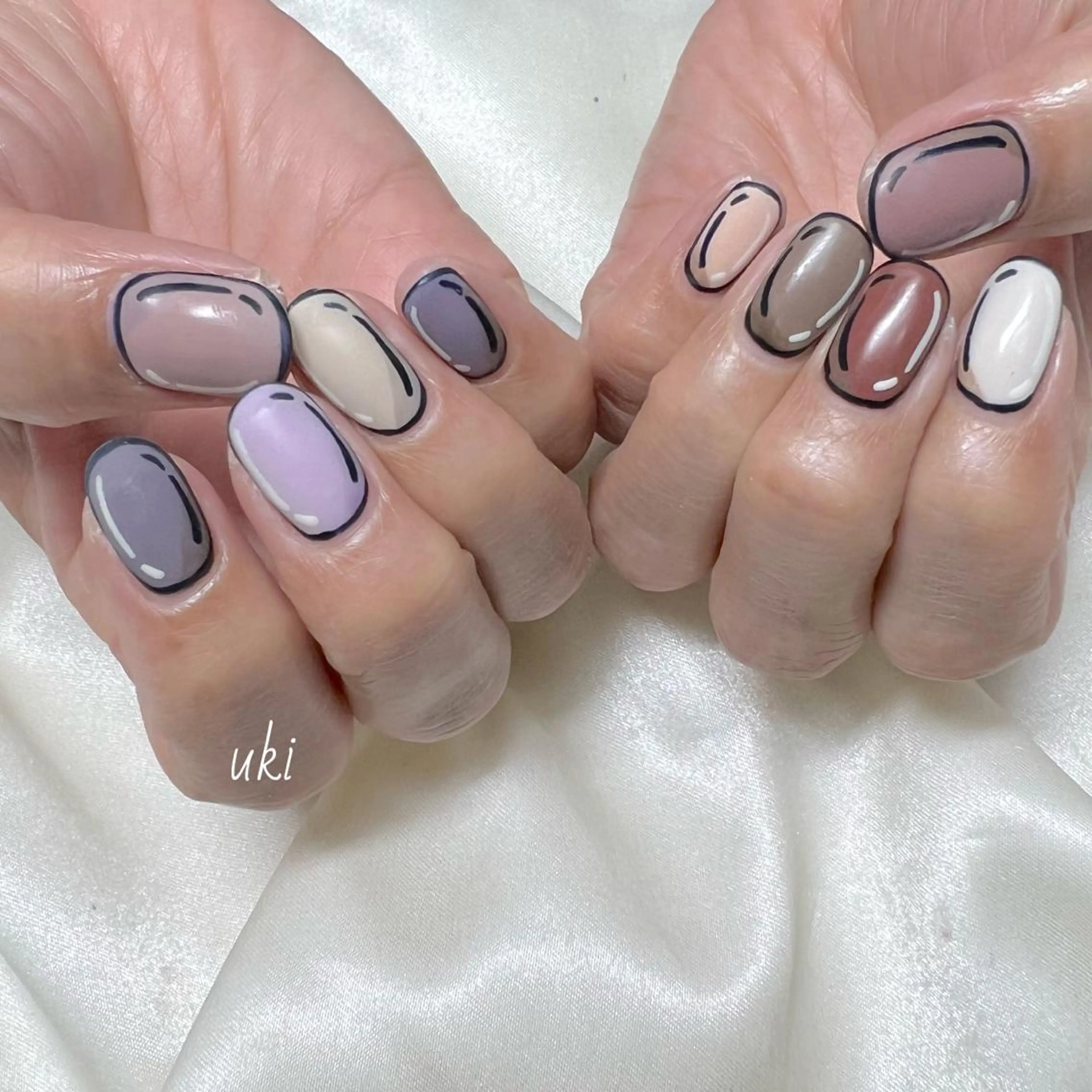 ネイル ハンドネイル Ameri nail /UKIのネイルデザイン