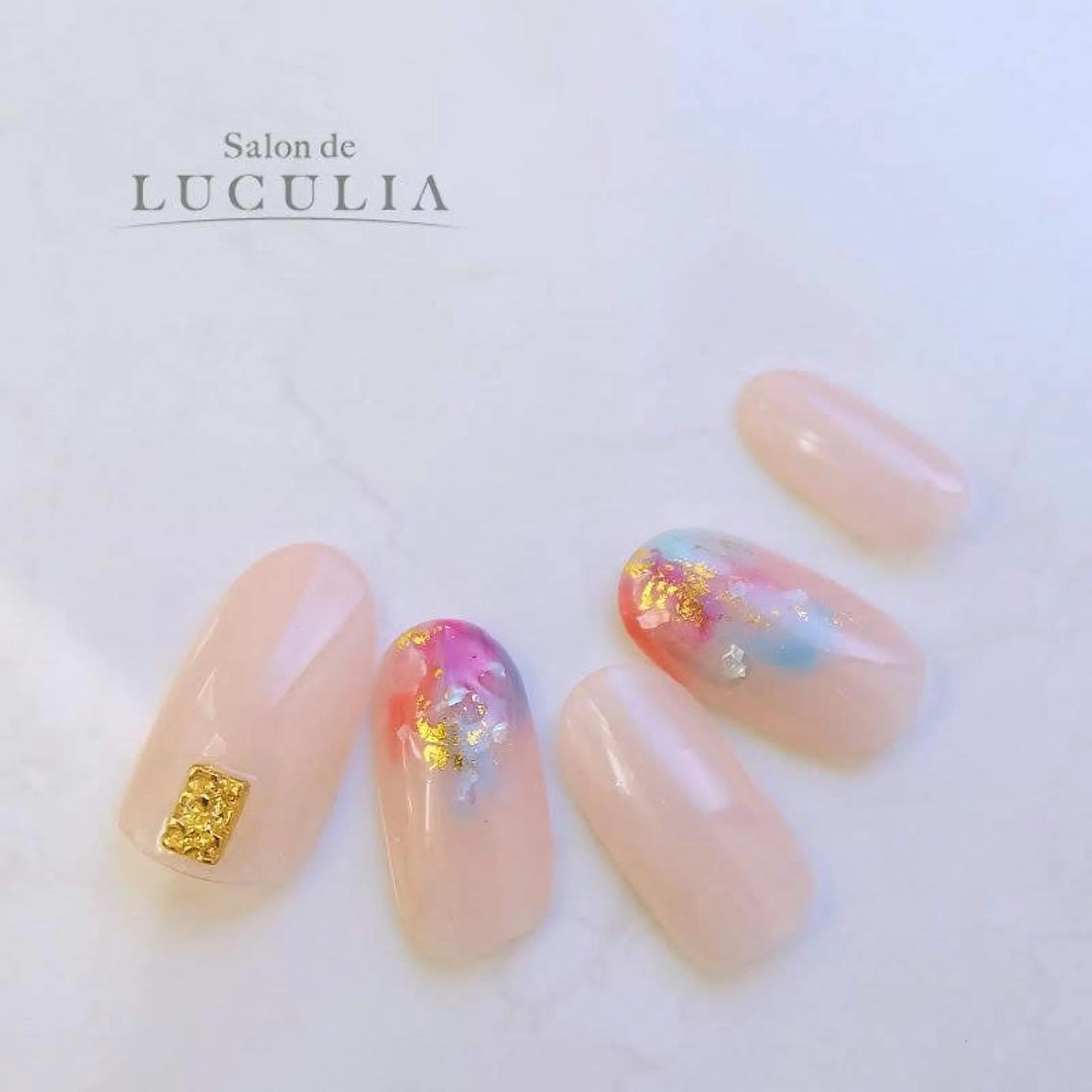 ネイル ハンドネイル 山田 千彬のネイルデザイン