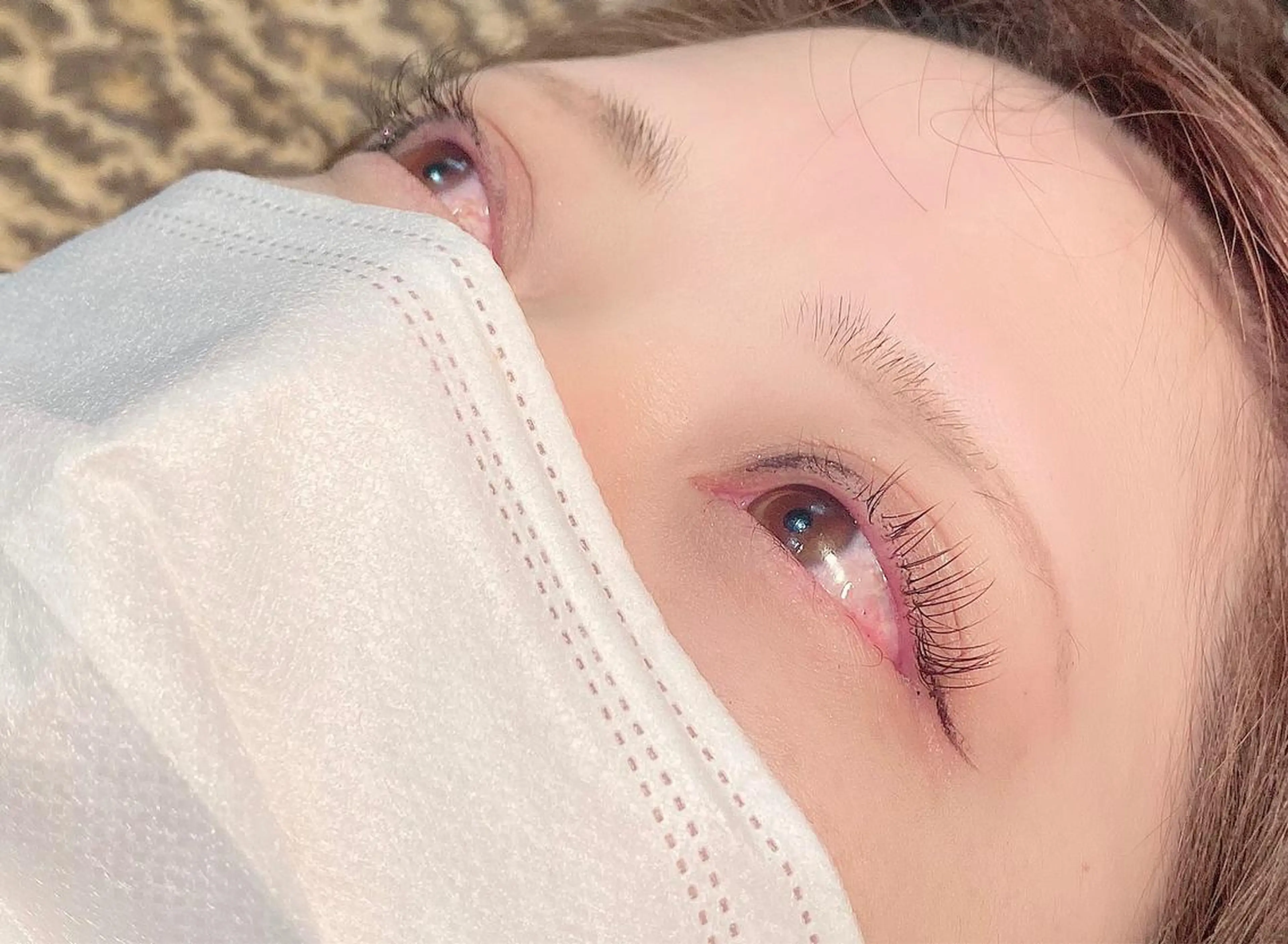 マツエク・マツパ Cカール 目尻長め ナオエ ハルカのマツエク・マツパデザイン