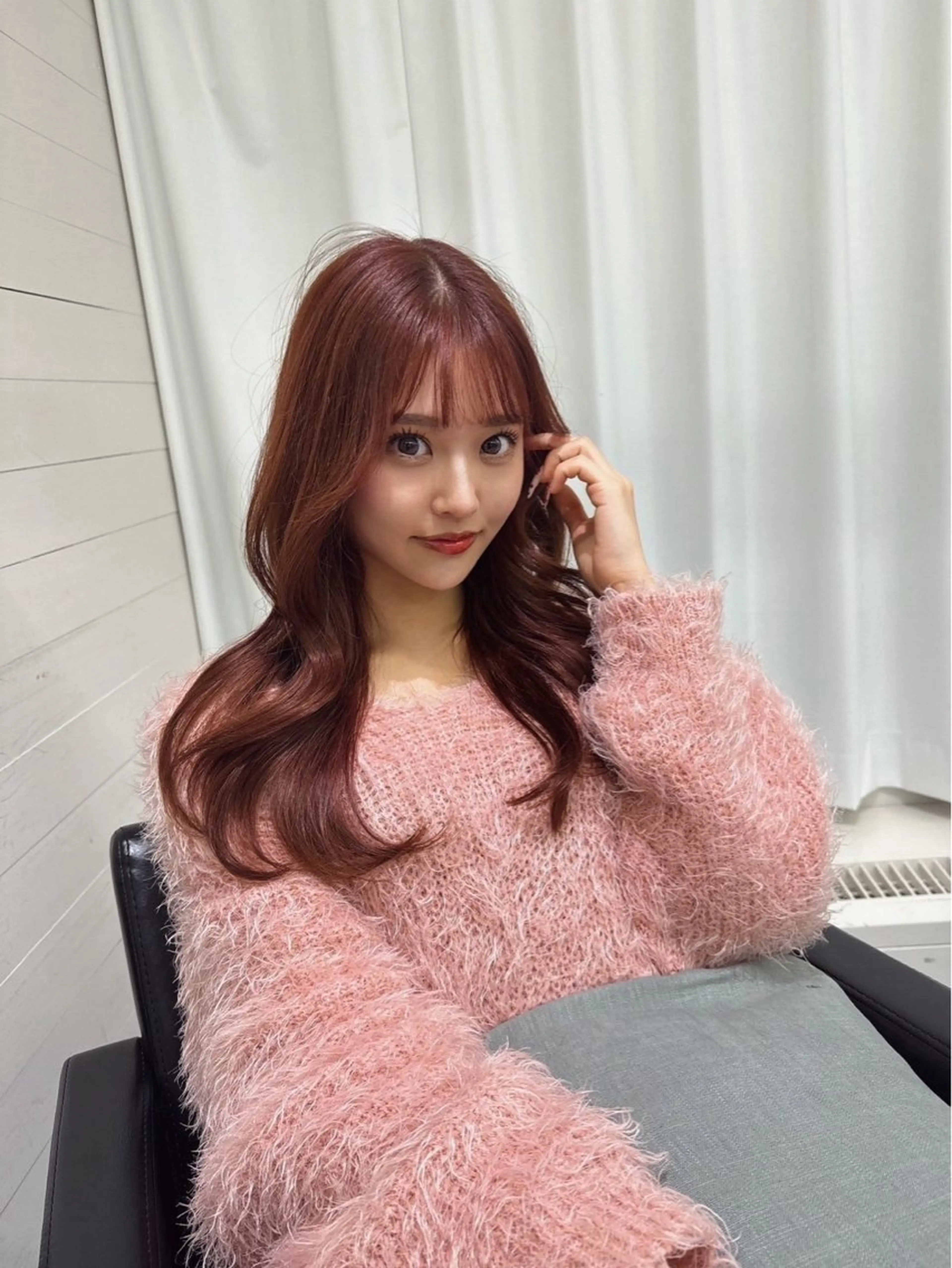 ロング 盛れるヘア♡ 韓国Styleのヘアスタイル