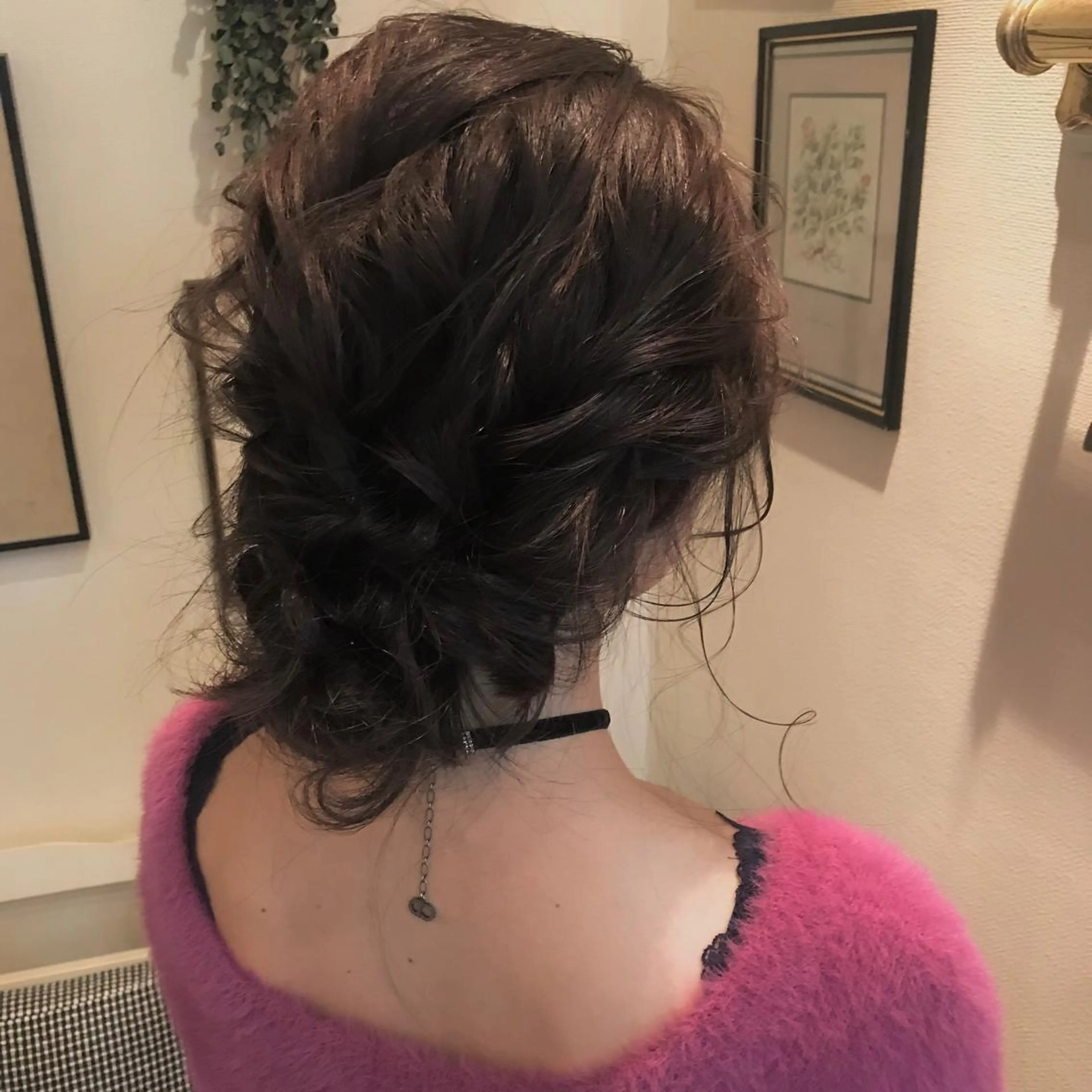 セミロング ヘアアレンジ 韓国 / 中国ヘア 🦋Noniのヘアスタイル