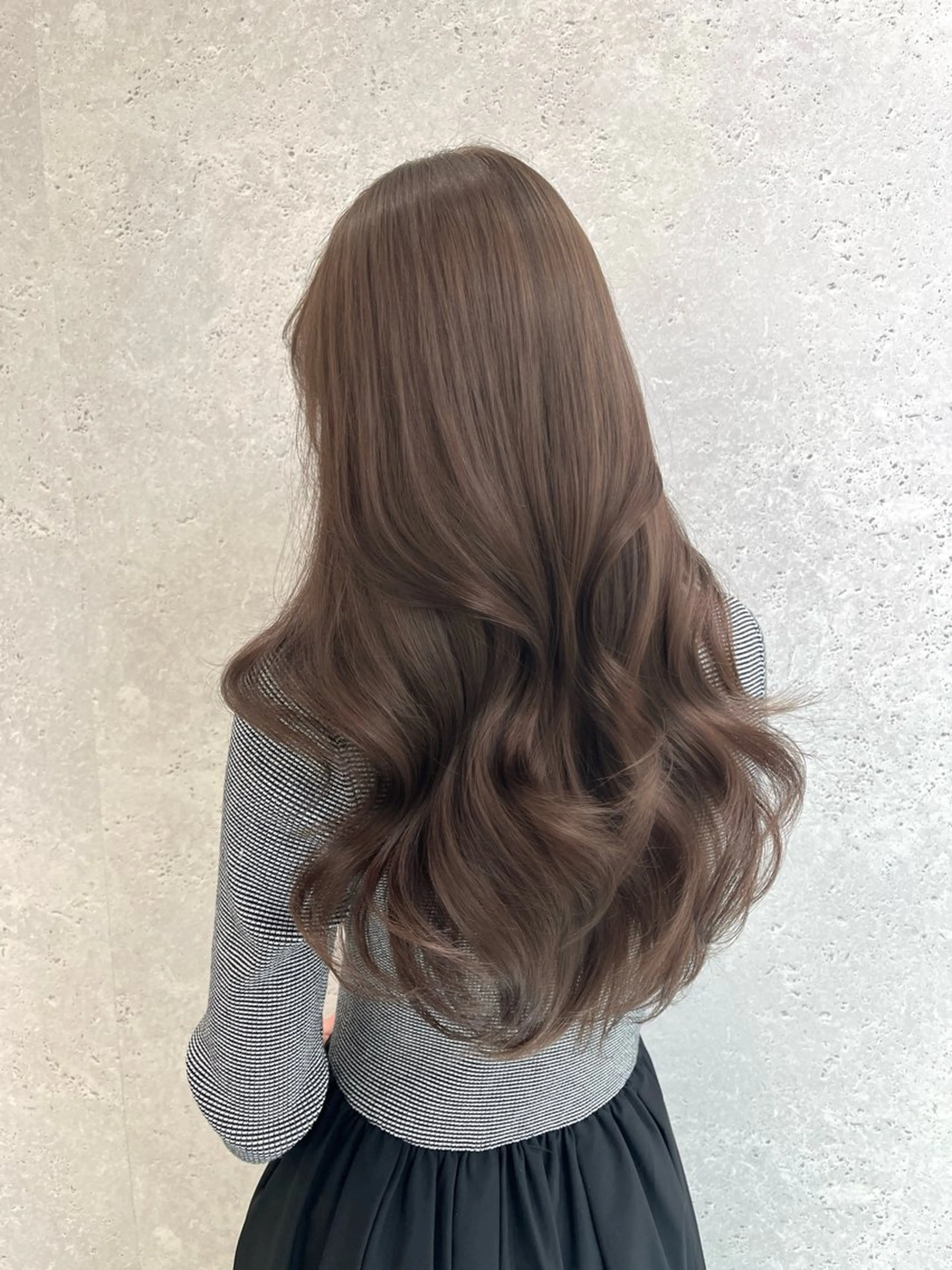 ロング ヘアカラー 🤍韓国ヘア特化 🤍力丸🤍のヘアスタイル