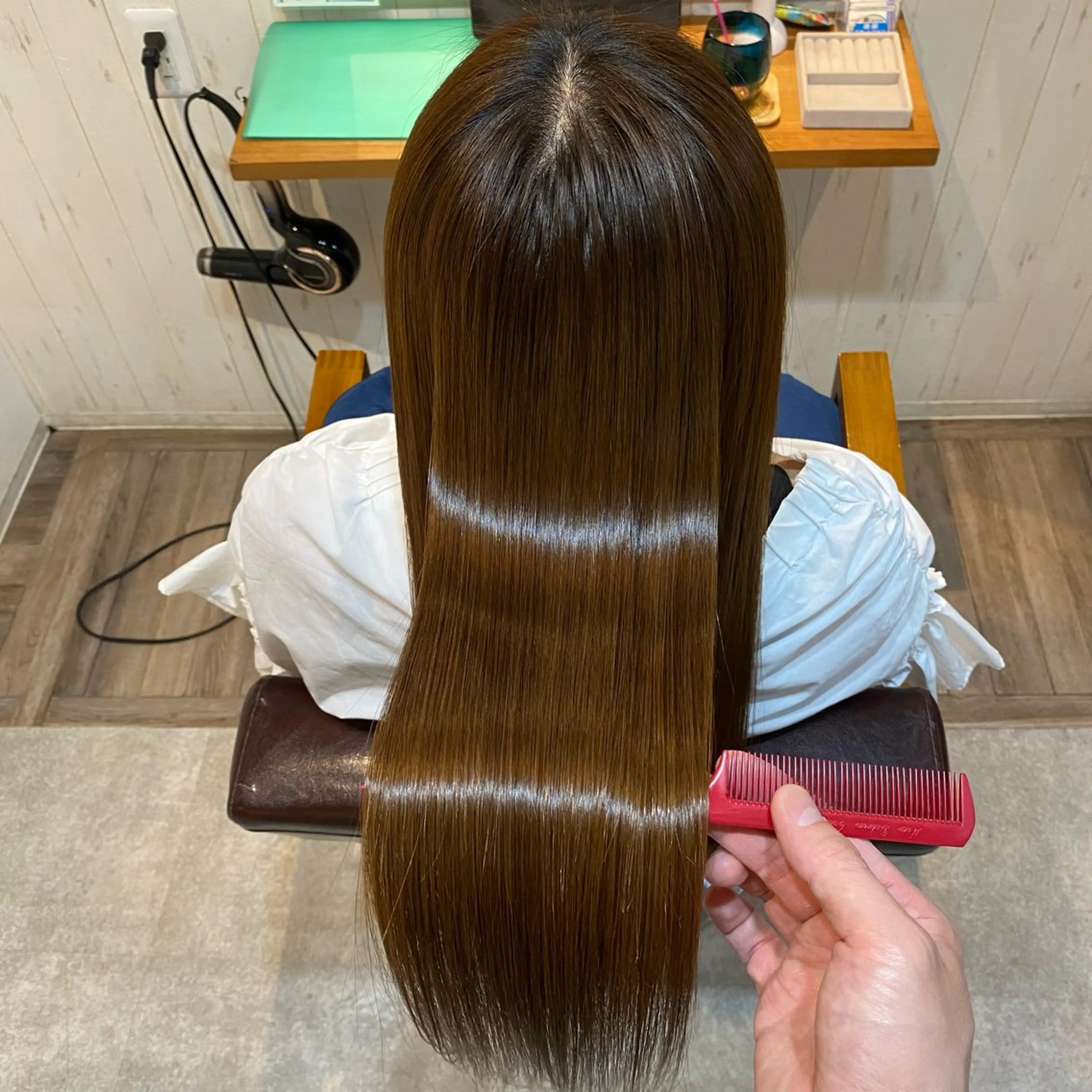 ✨癖毛でお悩みの方はコチラ✨COTA縮毛矯正+カット+オリオトリートメントの写真