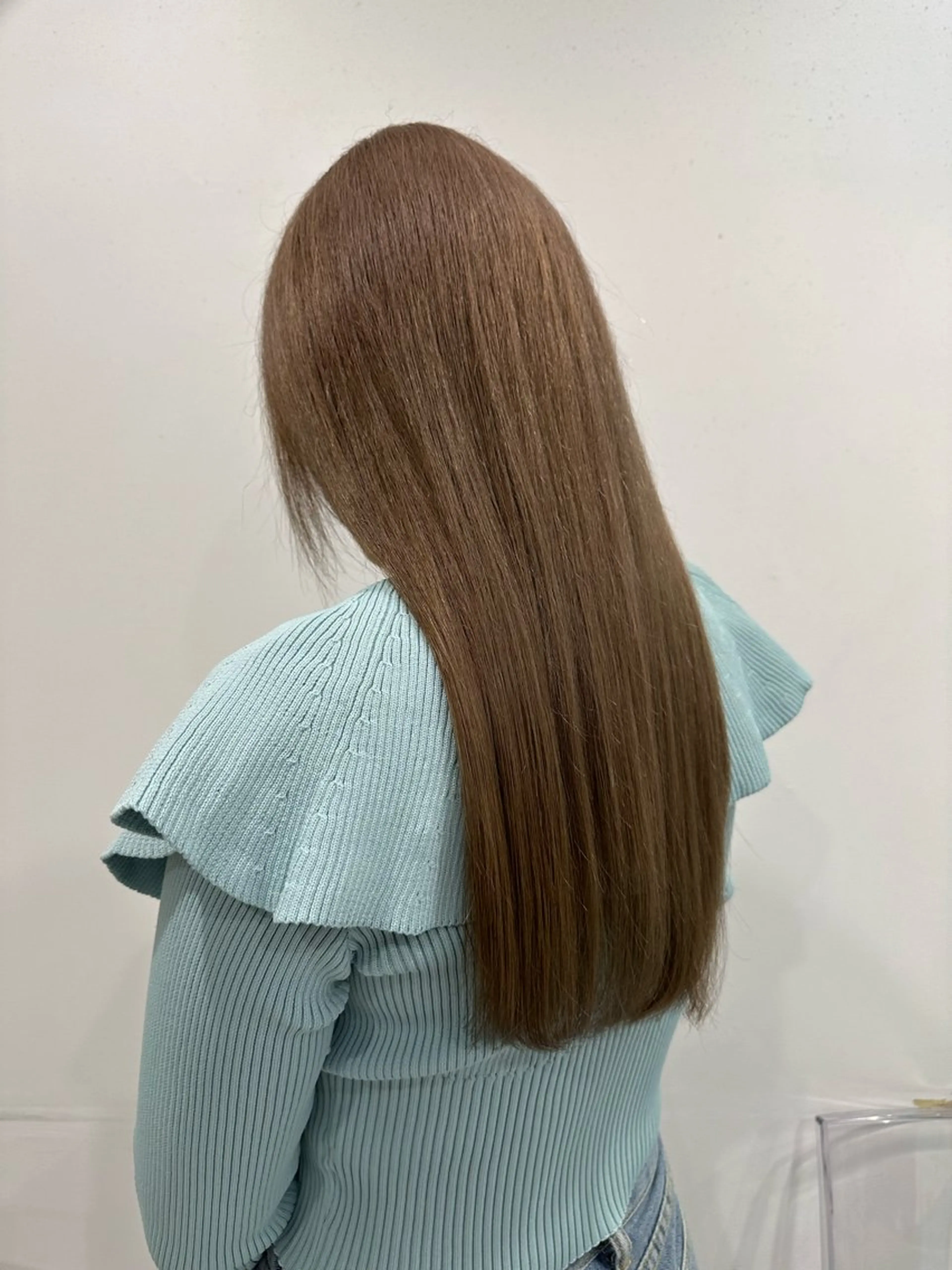 ロング カラー グレージュ ヘアカラー トリートメント 渋谷/透明感カラー /半個室/こうめいのヘアスタイル