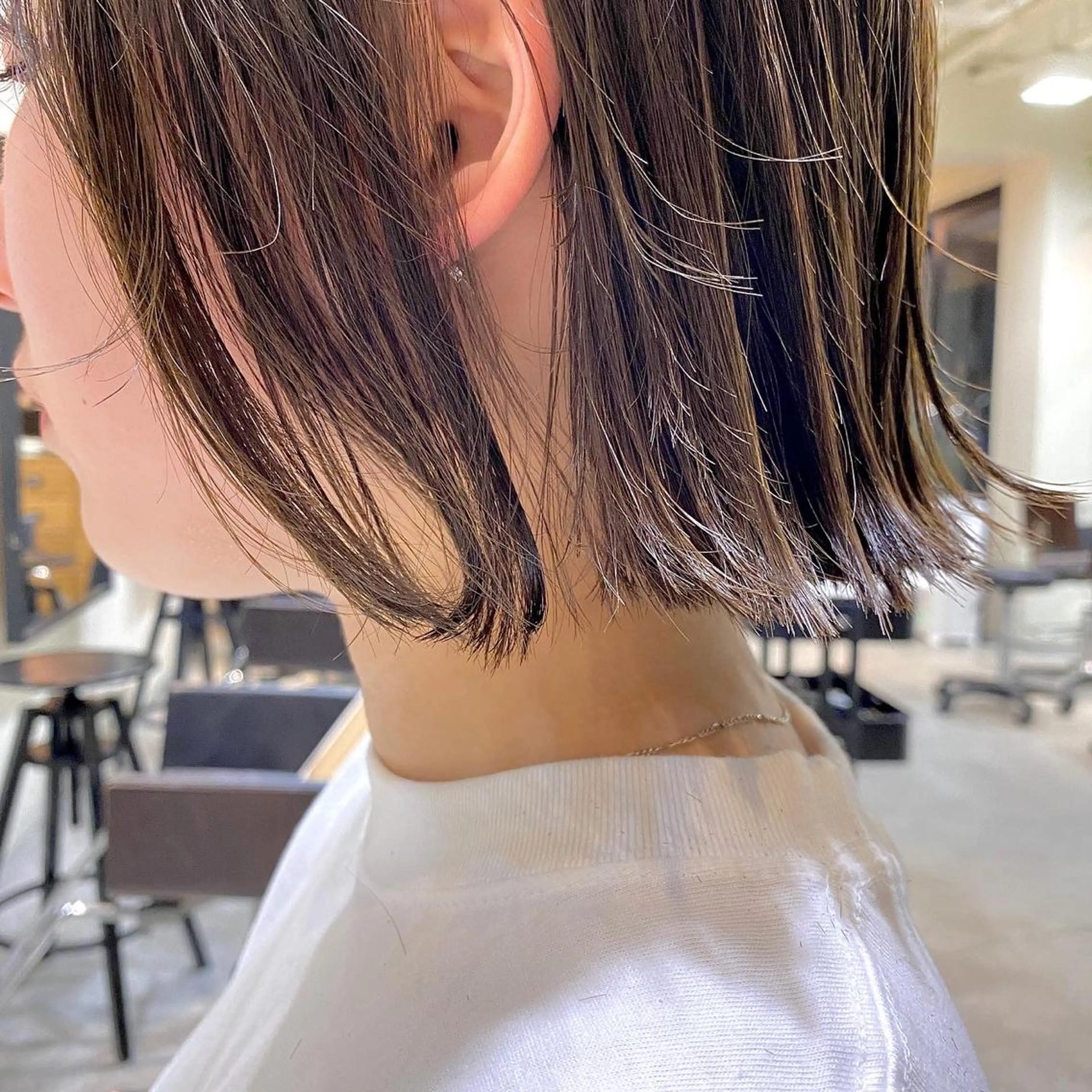 ショート カラー ヘアアレンジ tane.所属・【ダメージレス施術】 【透明感】北村 拓也のヘアスタイル