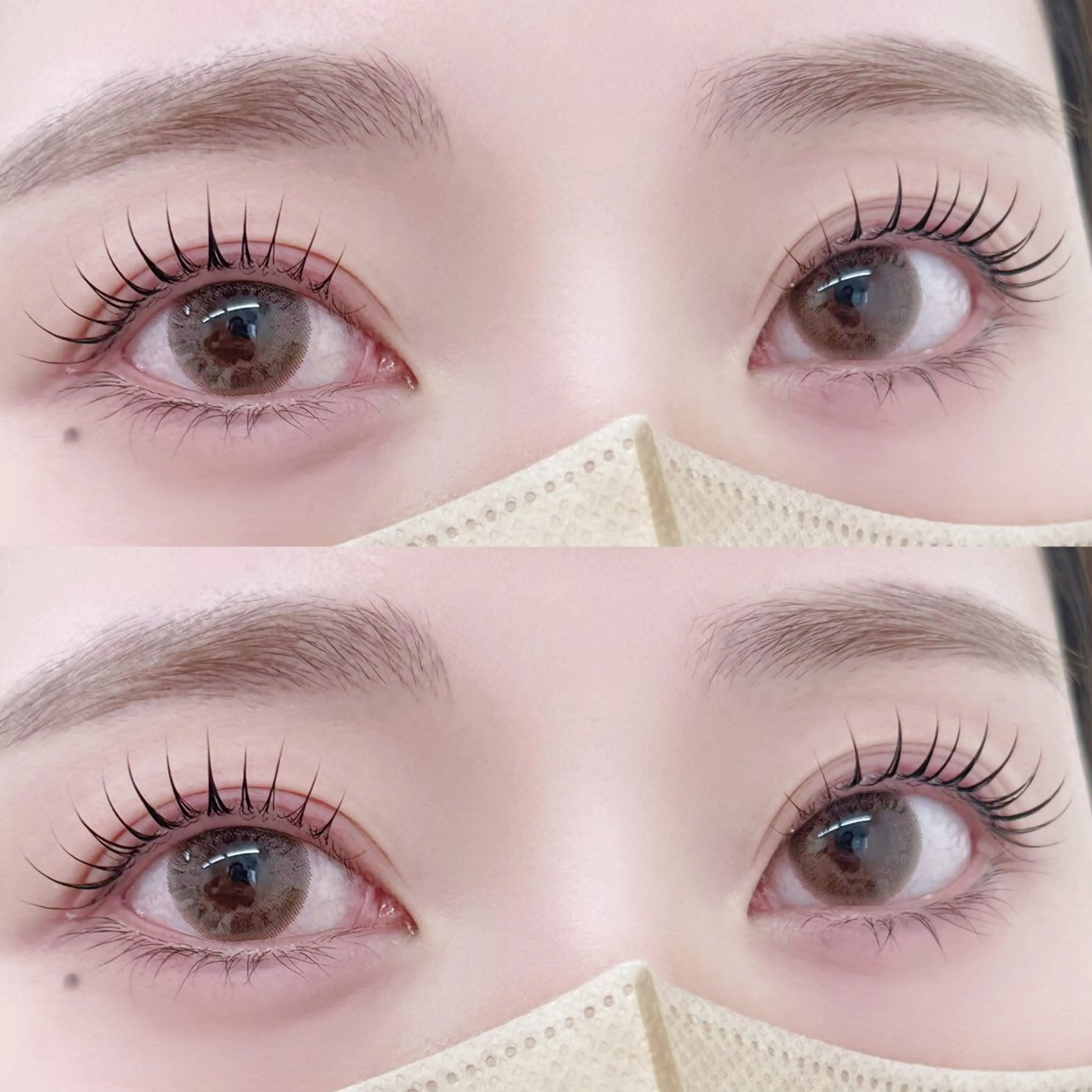 マツエク・マツパ 一重×まつ毛パーマ マツパ CLUTCH江坂 こんどうのマツエク・マツパデザイン