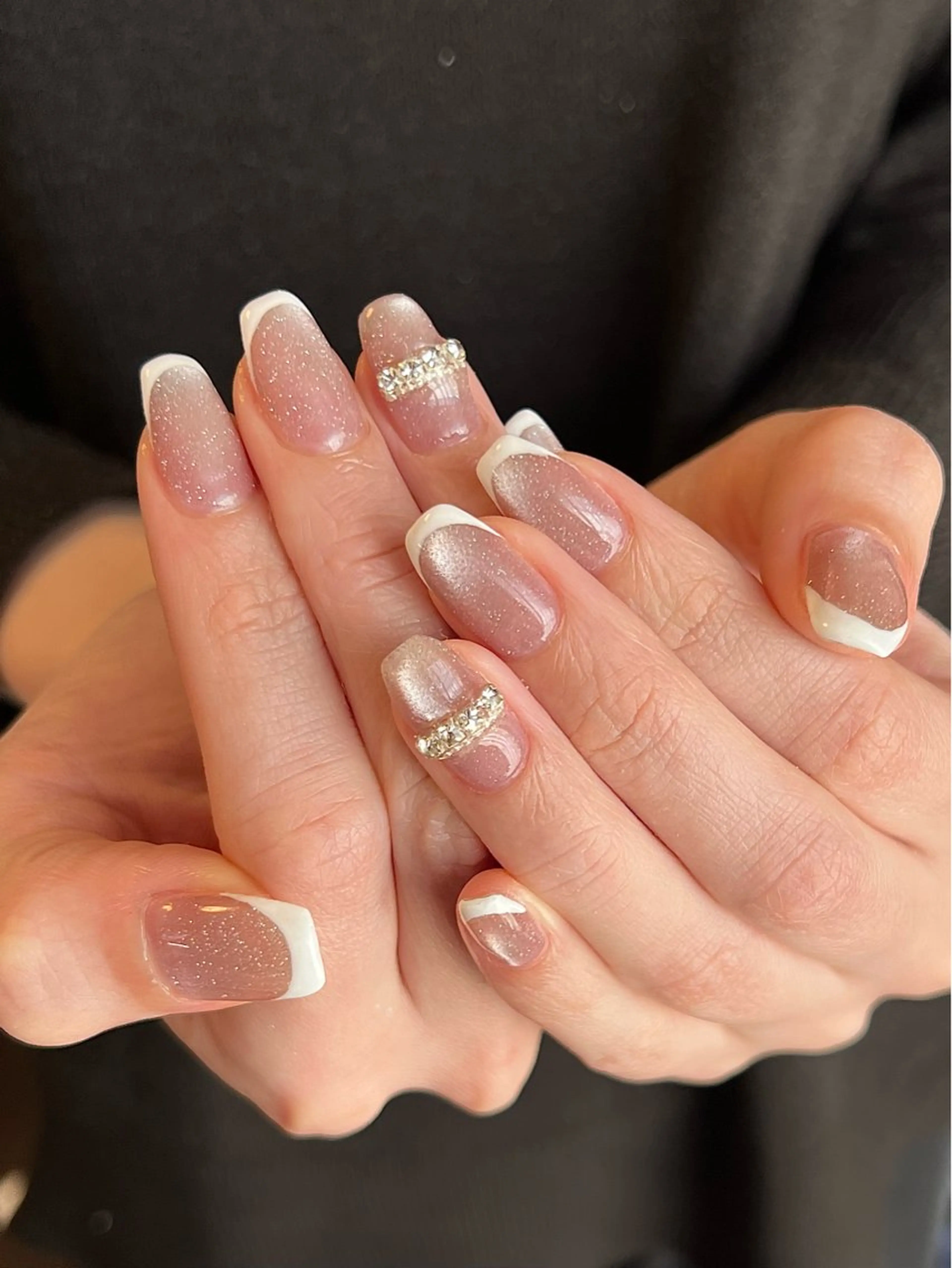 【ご新規様限定】オフィスネイルにも💫フレンチorグラデーションの写真