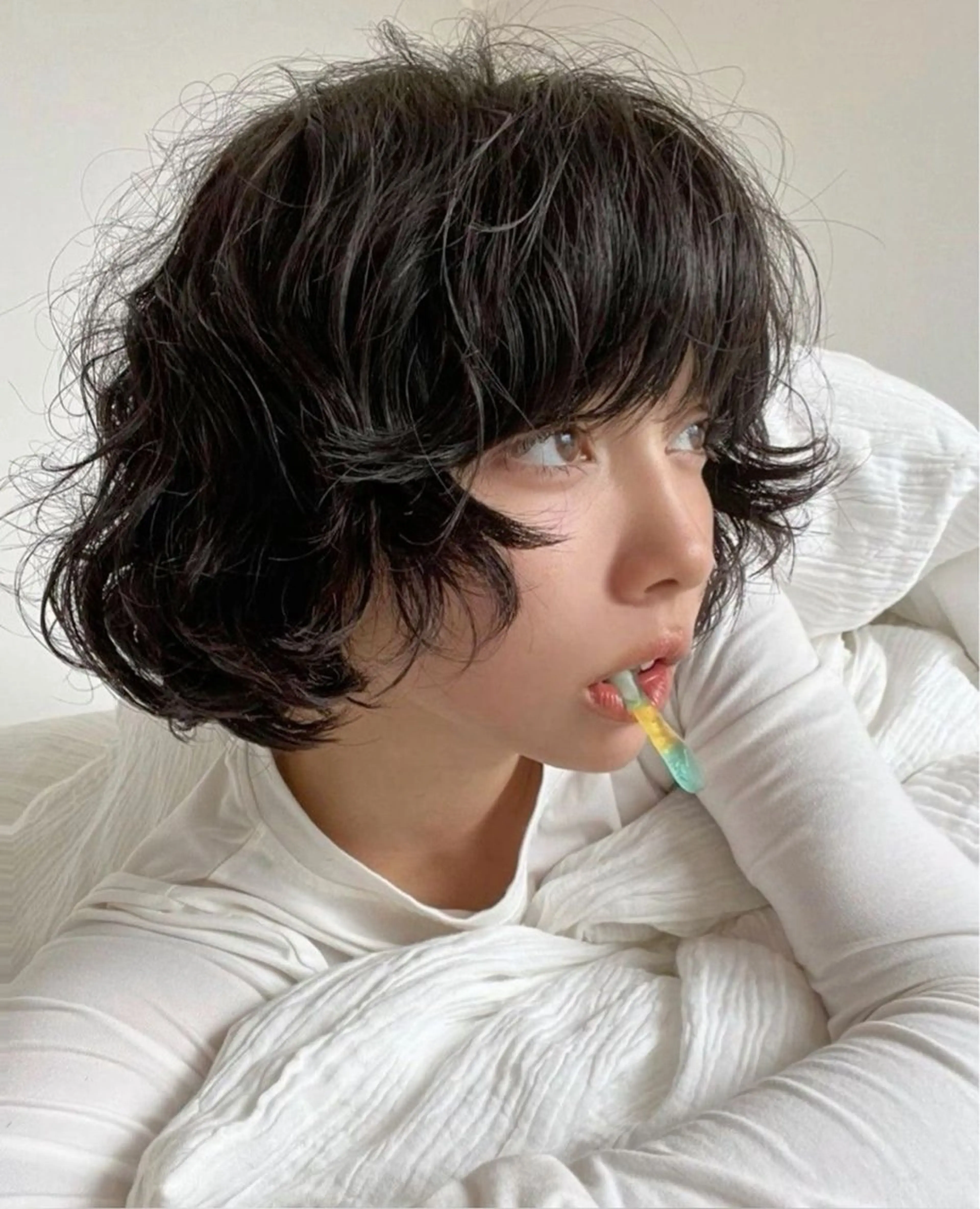 ミディアム パーマ 🌀perm 🌀のヘアスタイル