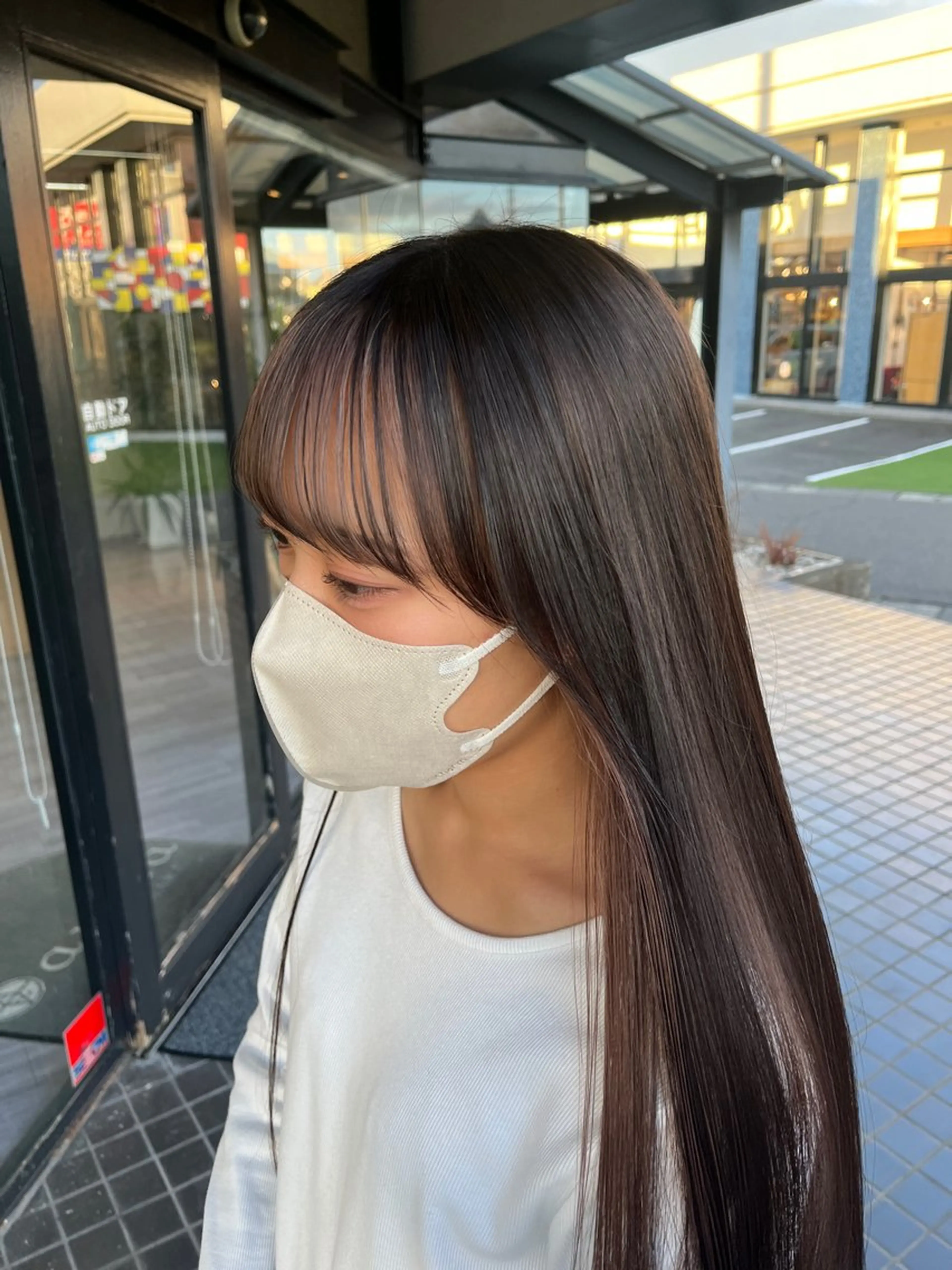 ロング alu所属・alu yuinaのヘアスタイル