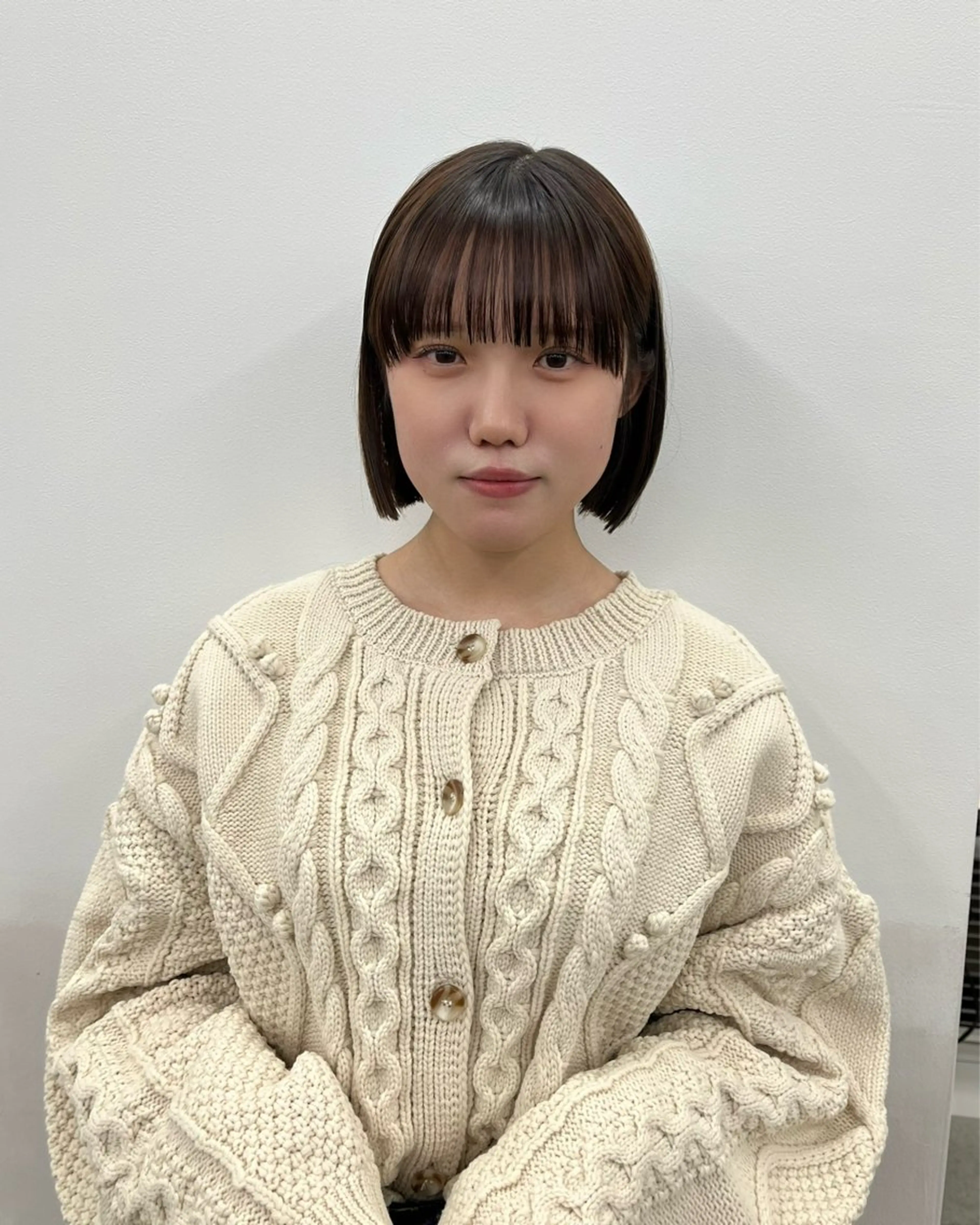 ショート 縮毛矯正/ハイトーン /パーマ/前原汐🎐のヘアスタイル