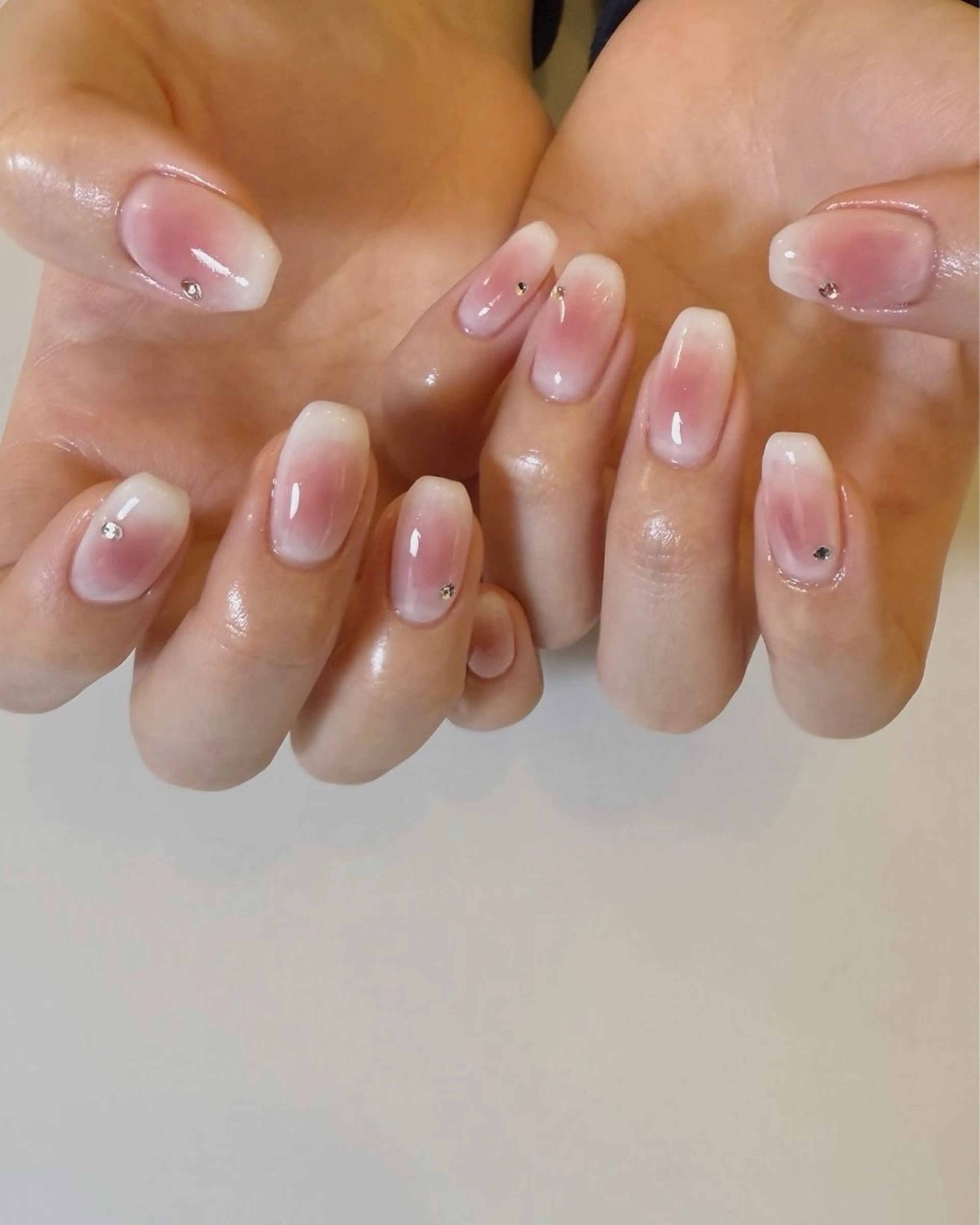 ネイル ジェルネイル ワンカラーネイル シンプルネイル ハンドネイル モリ アユミのネイルデザイン