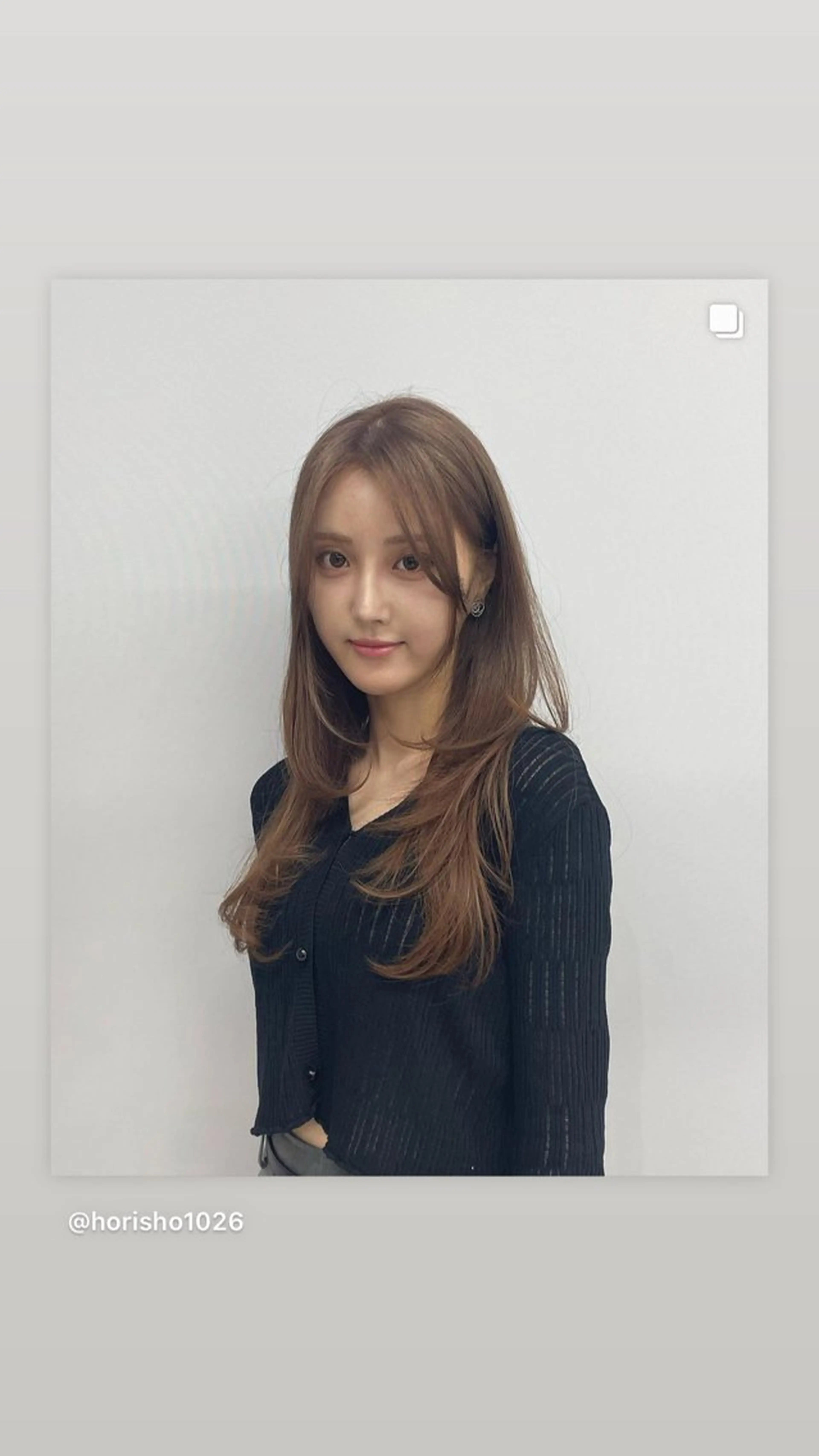 ロング カット ヘアカラー トリートメント レイヤーカット/ 堀匠吾のヘアスタイル