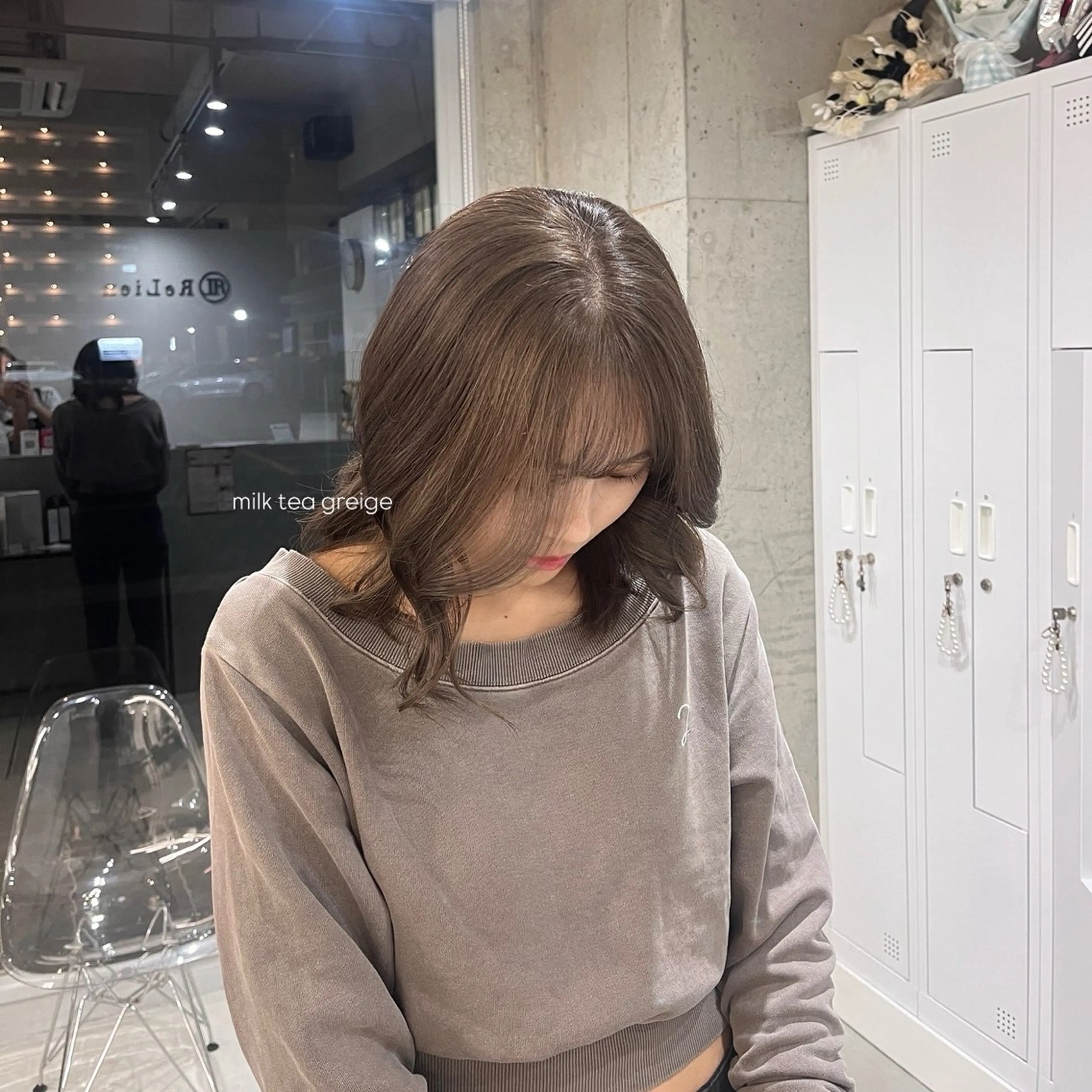 カラー nico所属・KANNA🩵 nico 東心斎橋のヘアスタイル