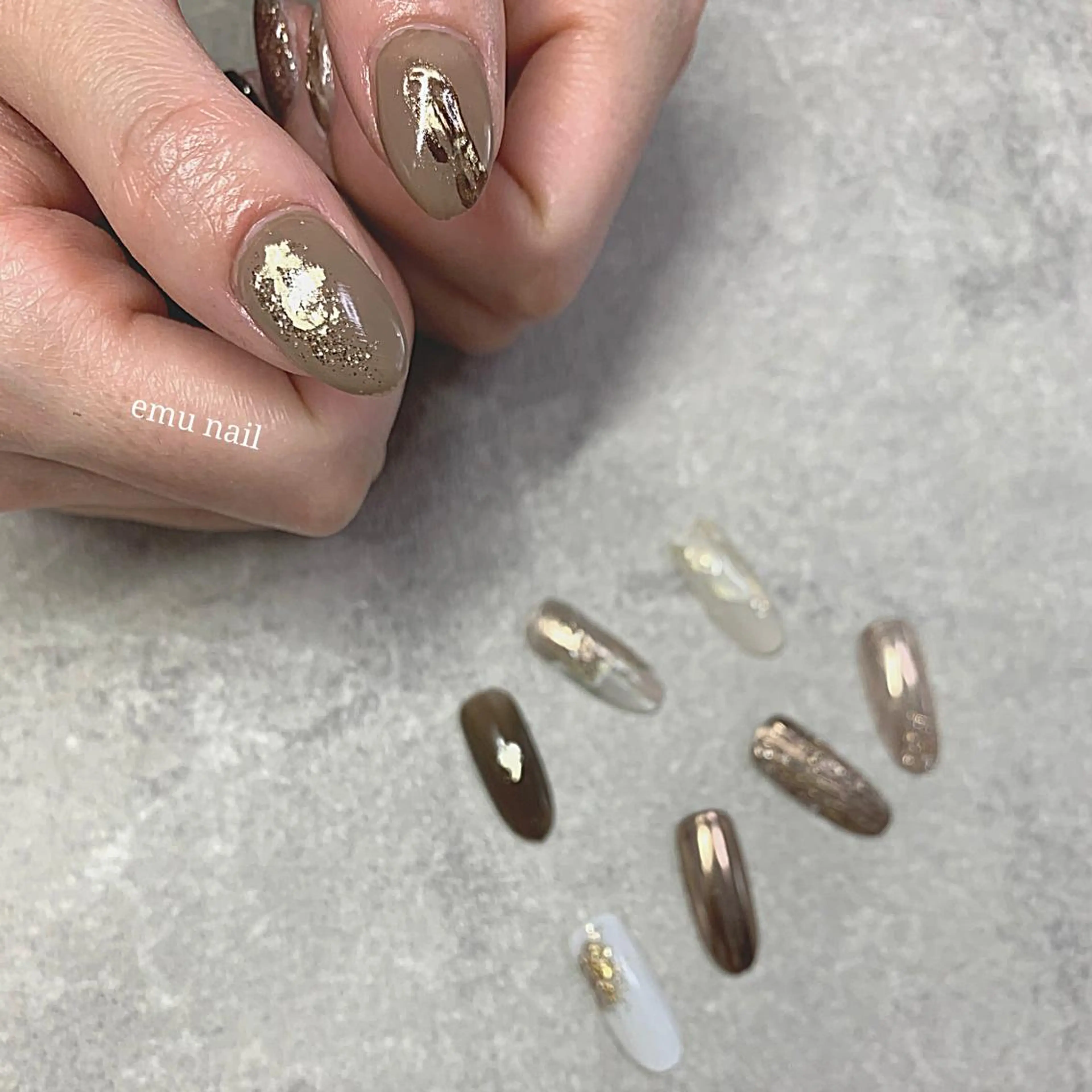 ネイル emu nailのネイルデザイン