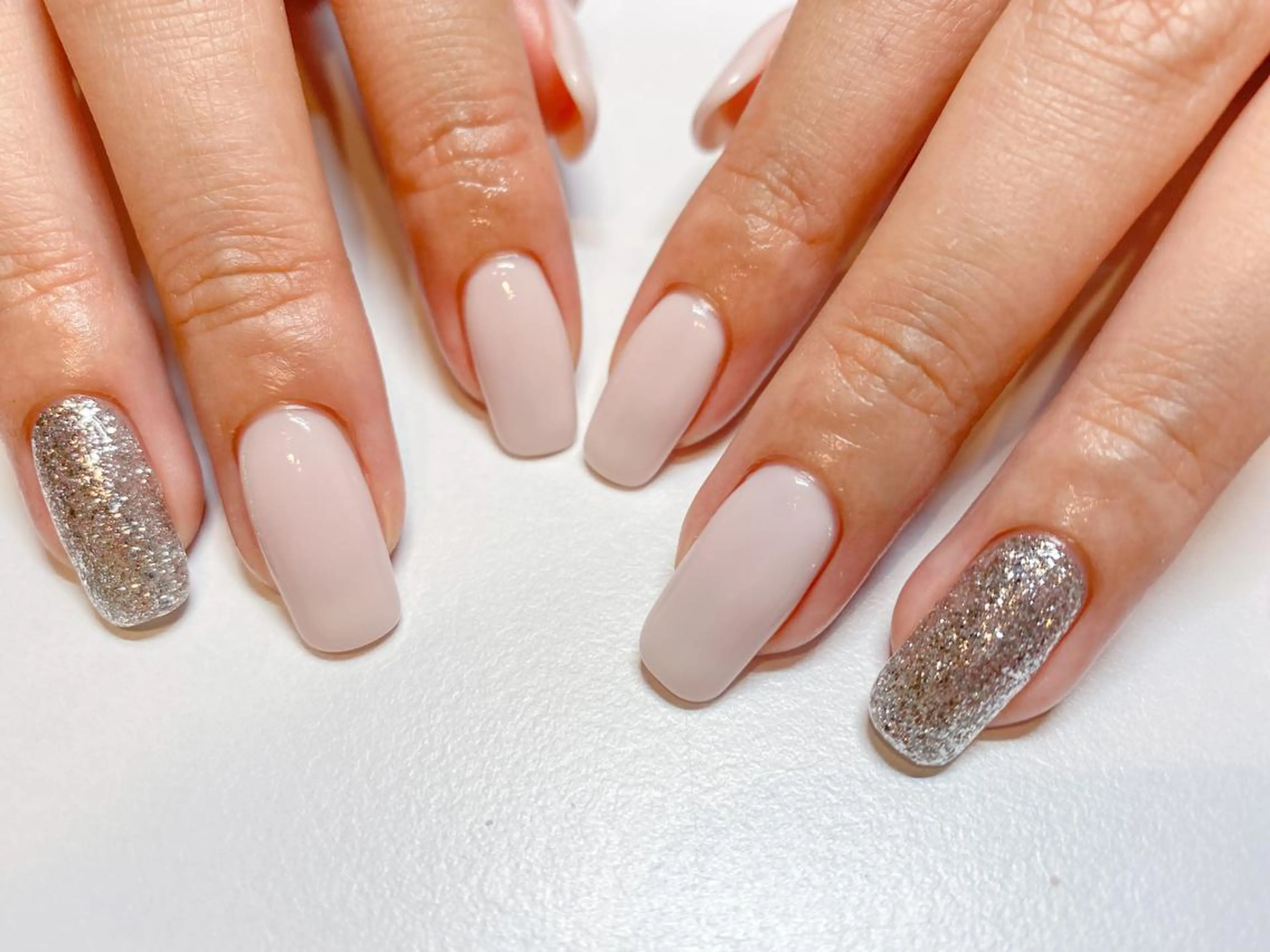 ネイル ラメ(グリッター) ハンドネイル 表参道colore所属・表参道colore店 REICAのネイルデザイン