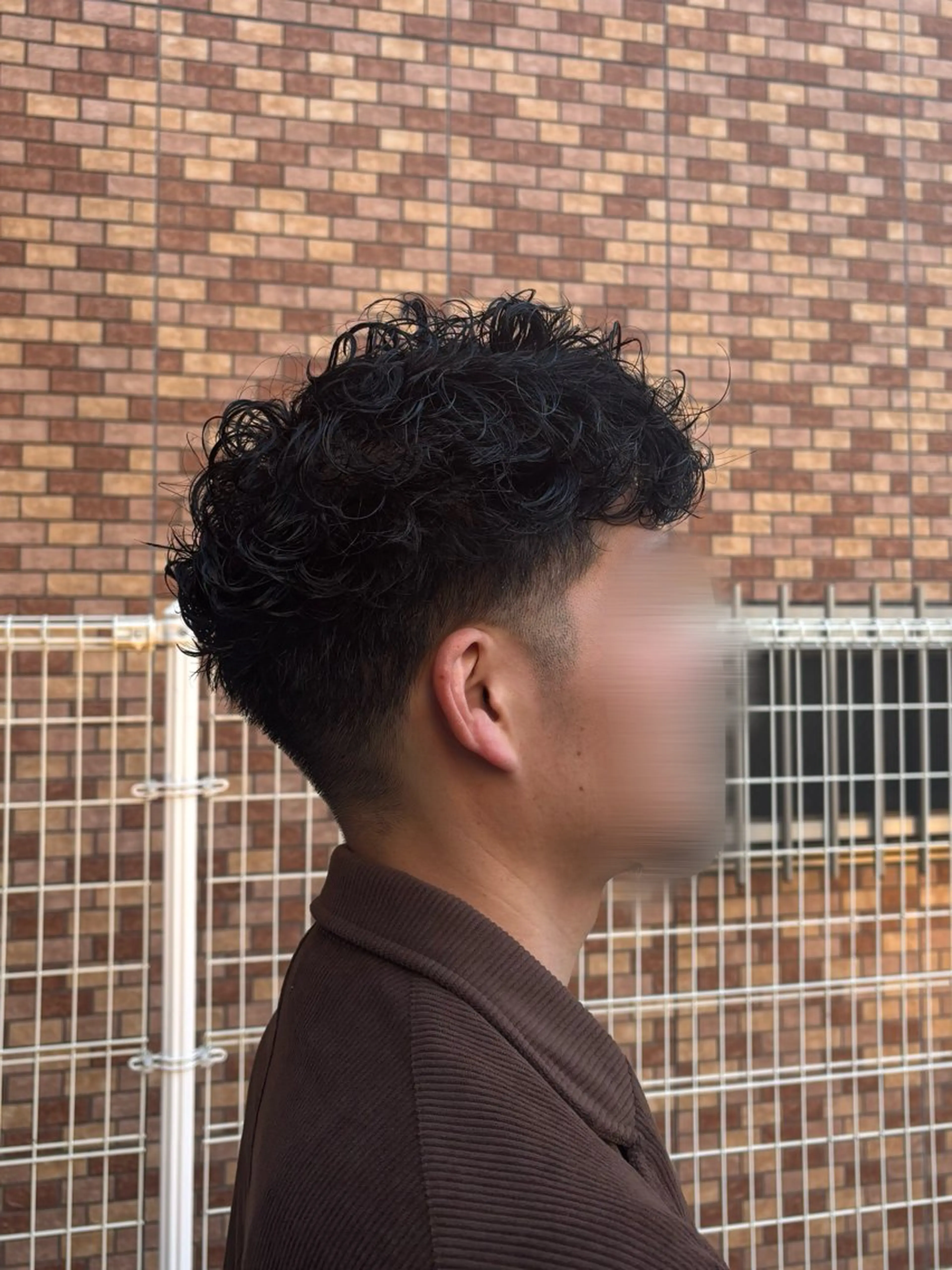 パーマ メンズ 相原 菜々香のヘアスタイル