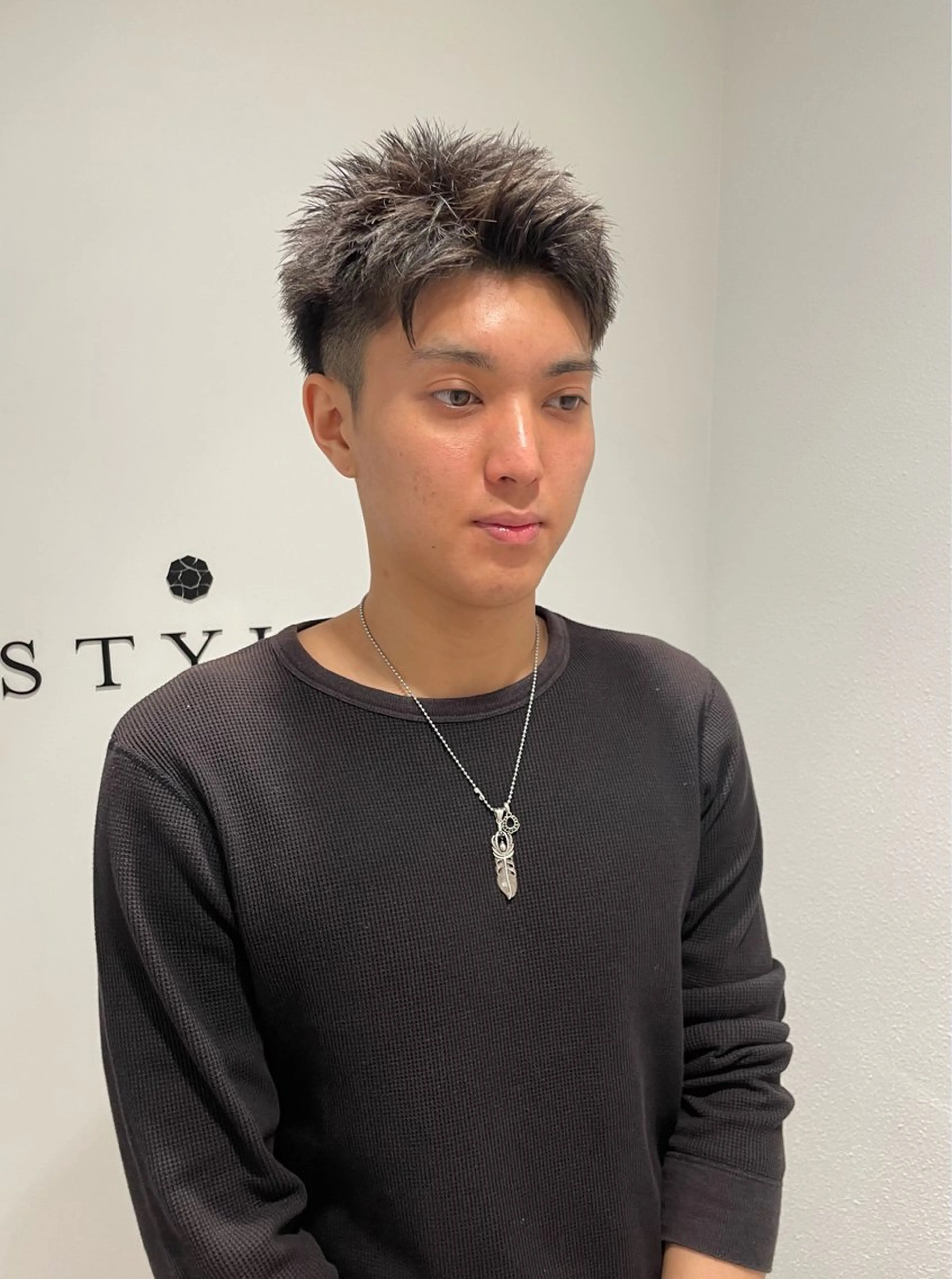 メンズ スパイキーショート カット ⚡️men's 相模大野⚡️兼子　昇のヘアスタイル