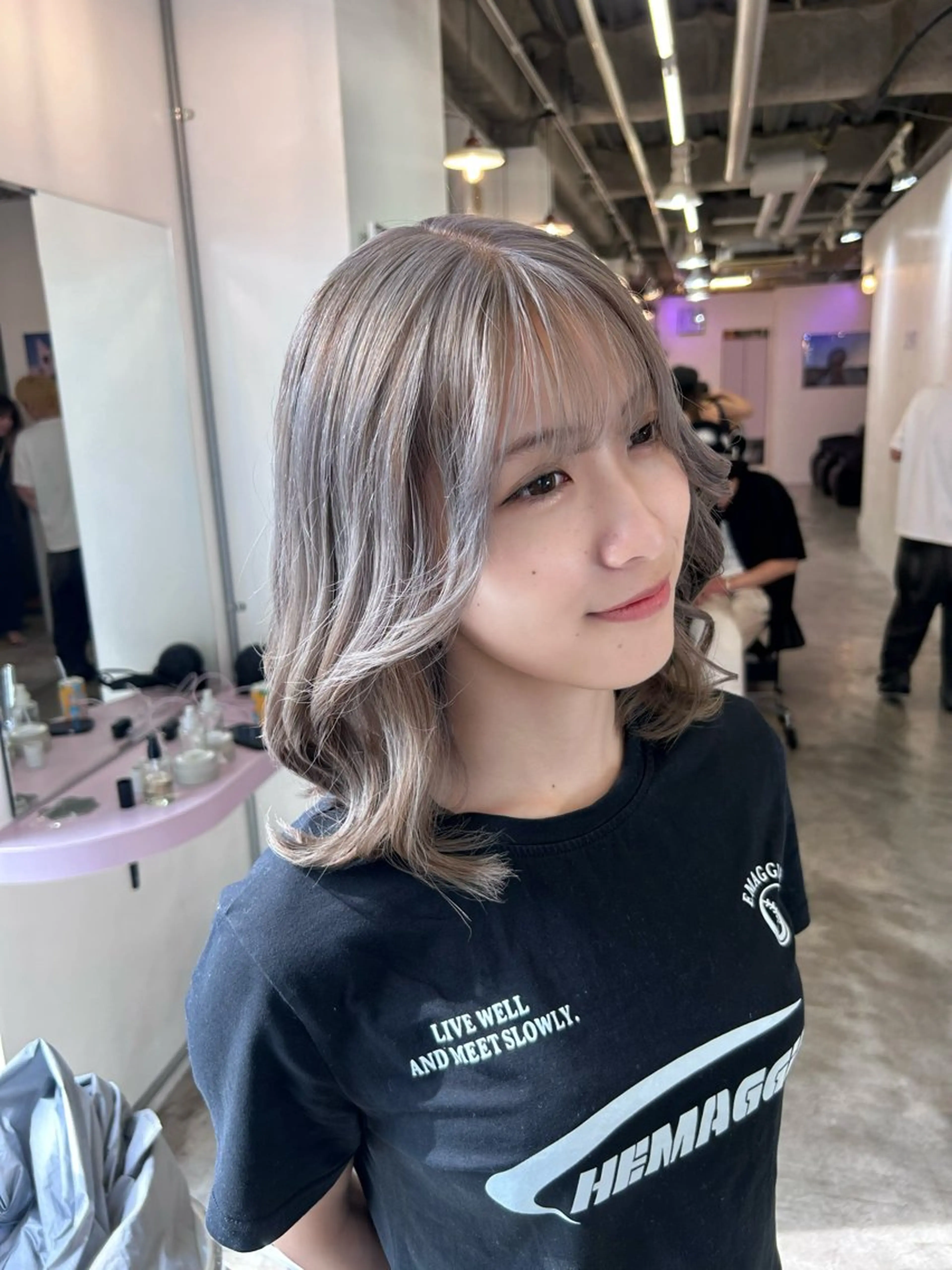 ミディアム カラー 🐩🎀ness / ルリ🔮🍓のヘアスタイル