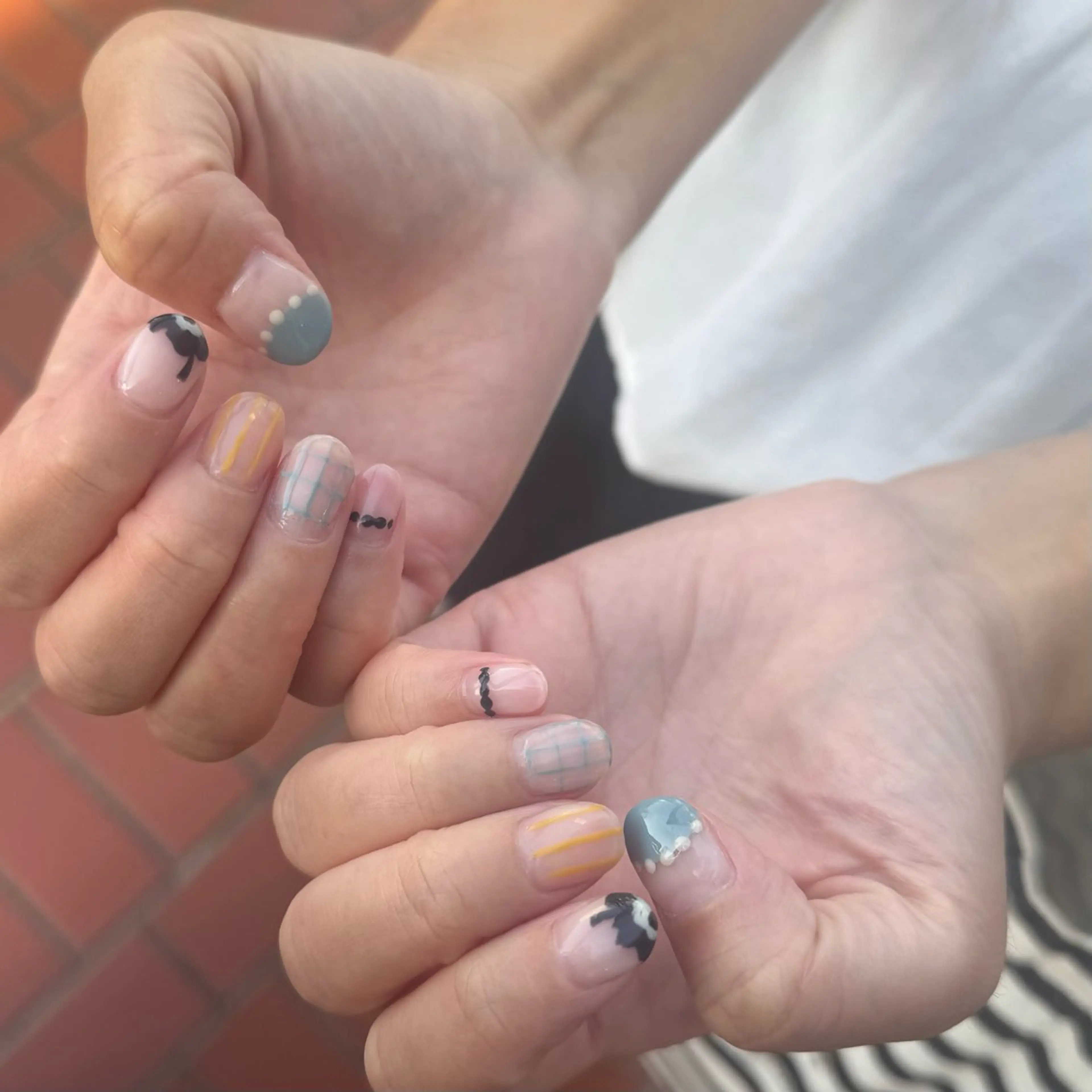 ネイル ハンドネイル ネイルメゾン石川橋 フジオカサキのネイルデザイン