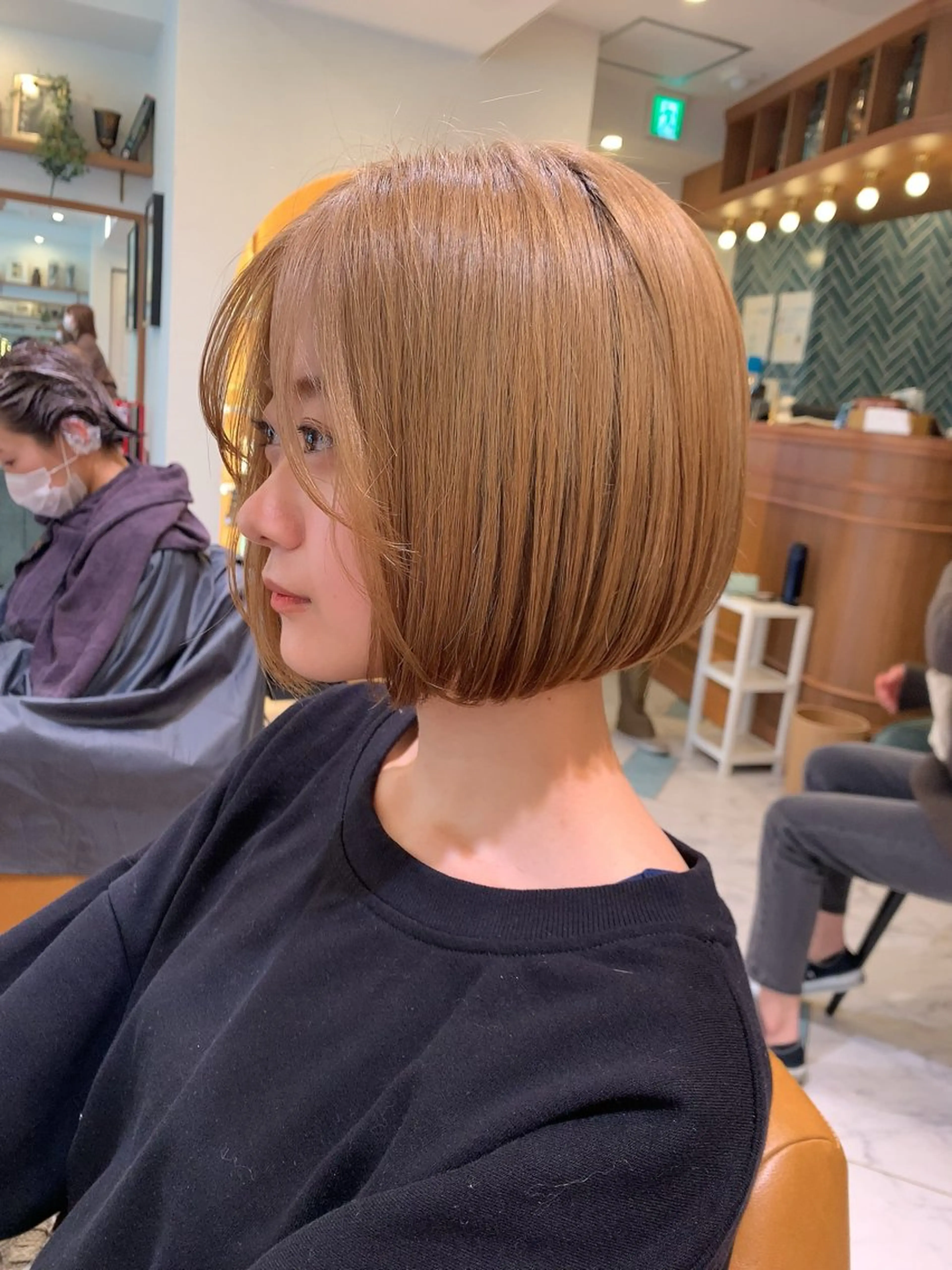 ショート Lond partir 【ロンド パルティール】所属・🫧ショート/ボブ/ パーマ/ゆーな🫧‪のヘアスタイル