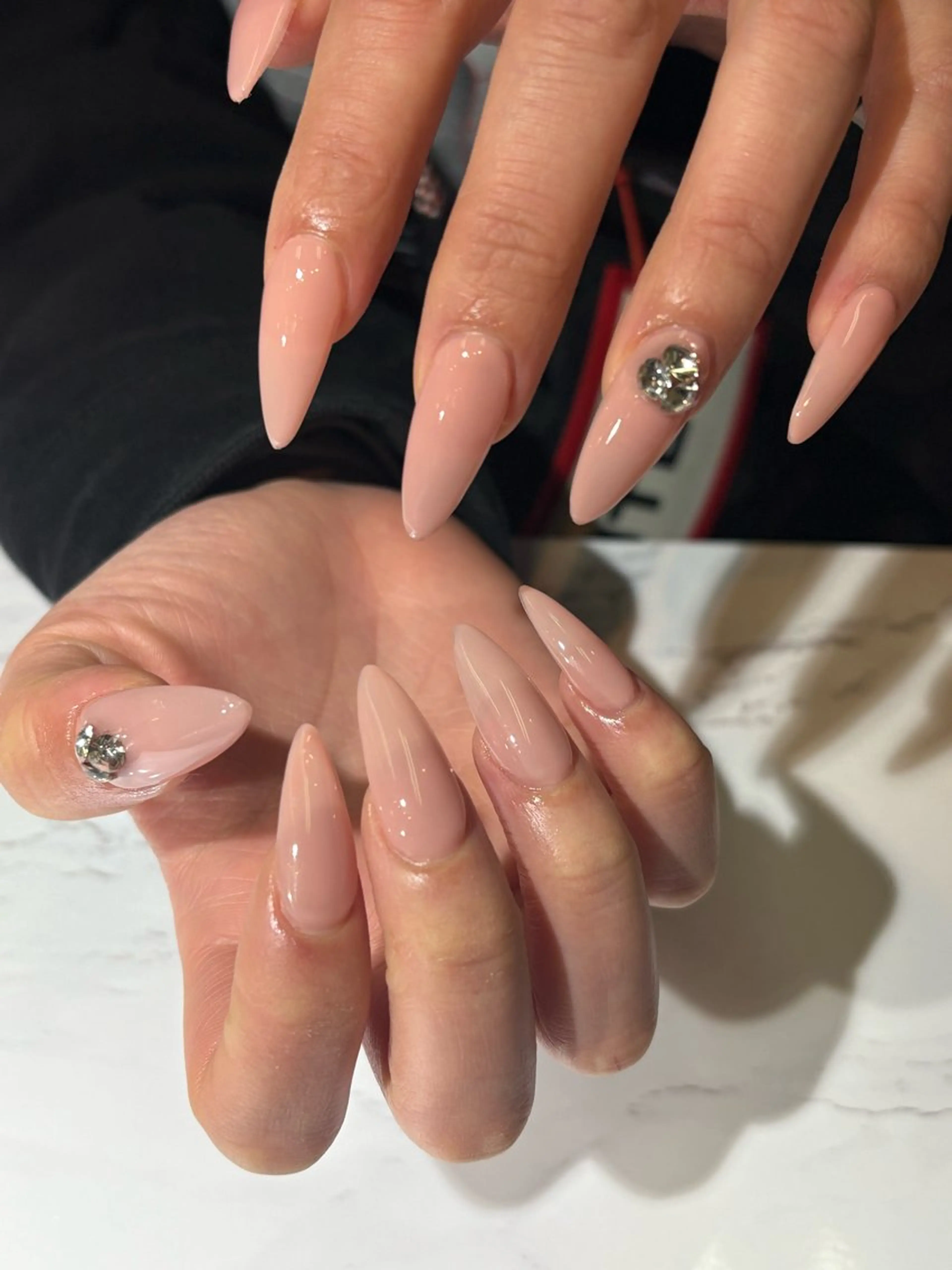 ネイル ワンカラーネイル nail salon Uran.のネイルデザイン