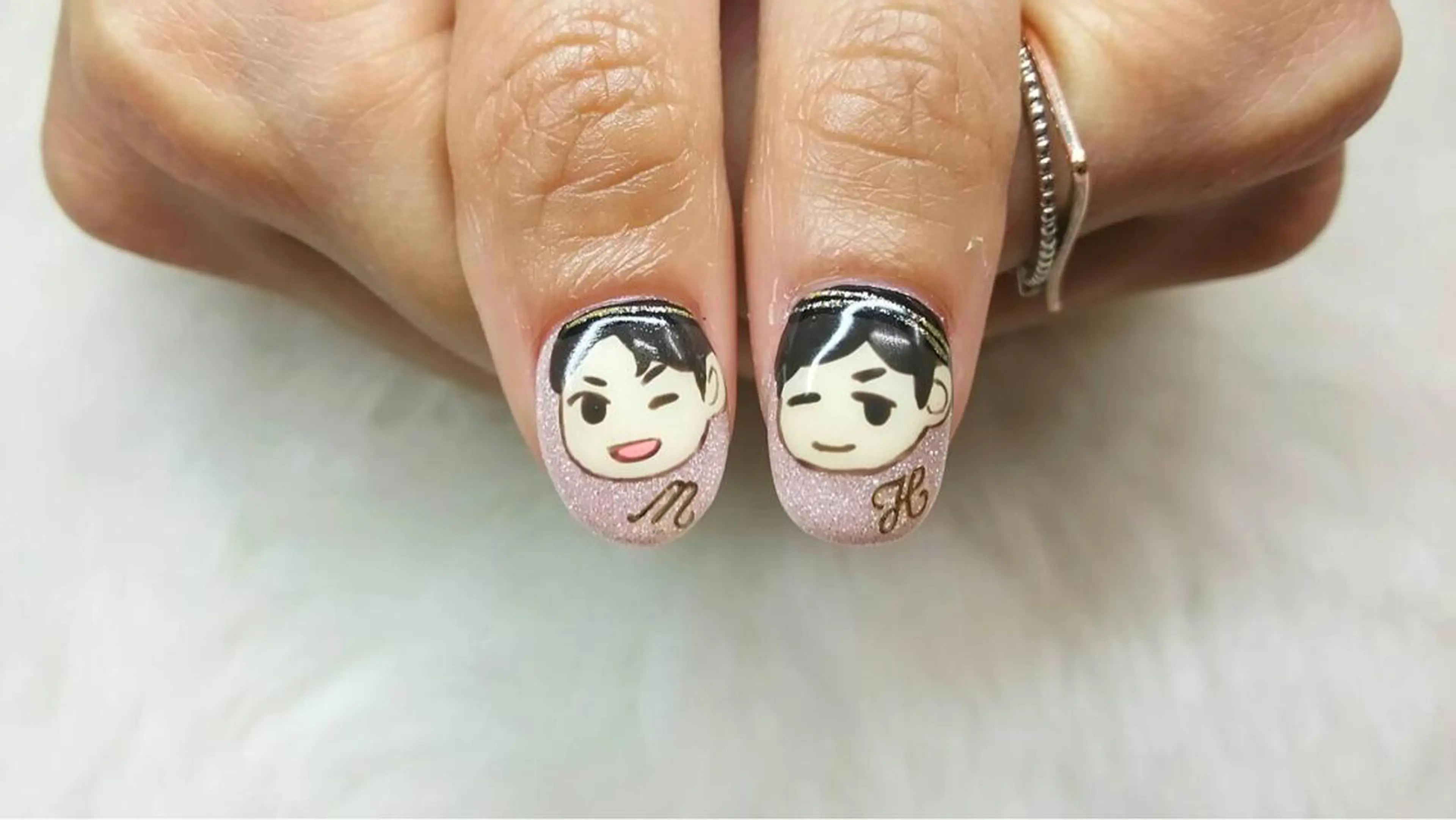 ネイル 持ち込み ハンドネイル Nail lieNのネイルデザイン