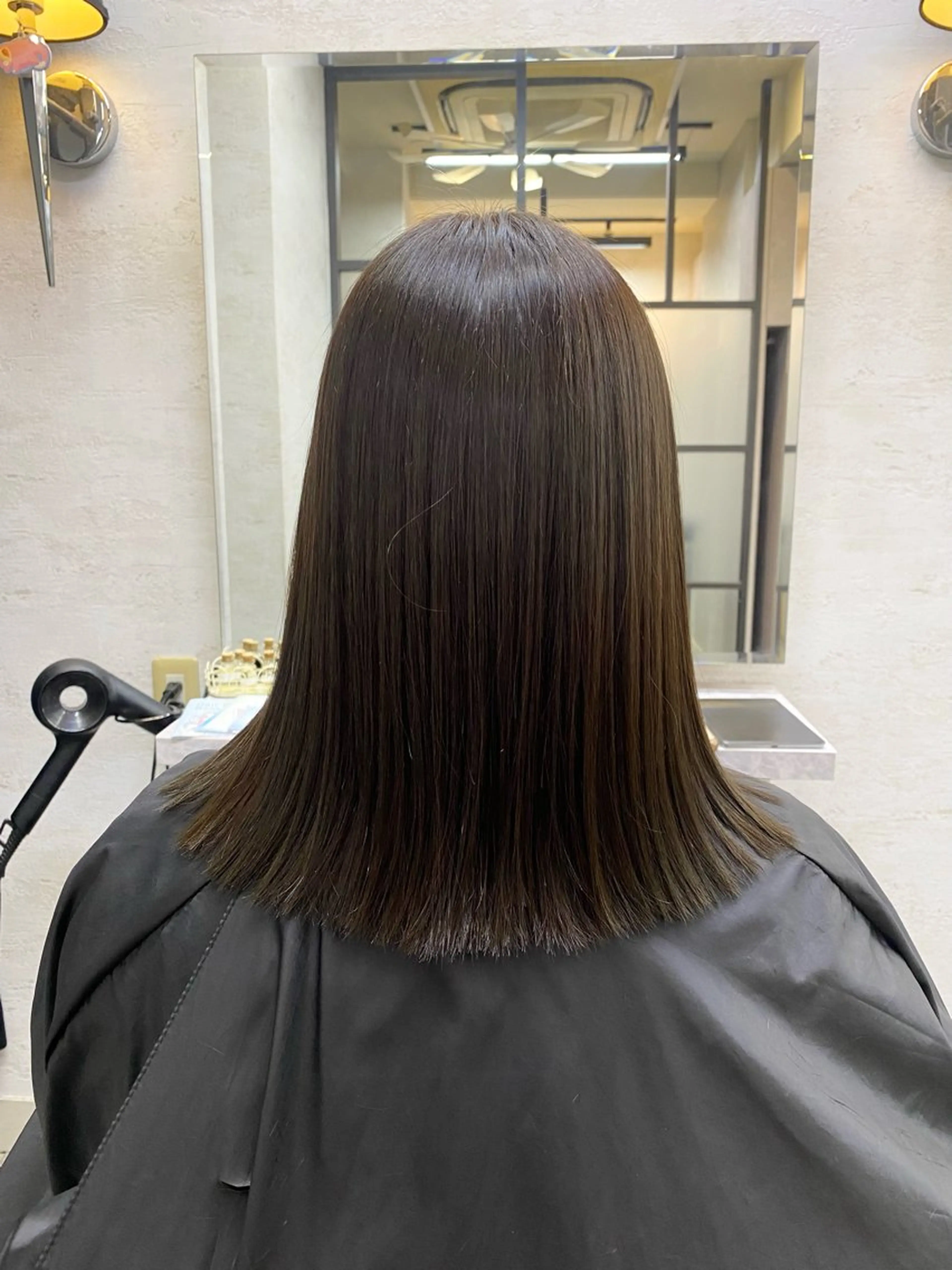 ミディアム カット 縮毛矯正 トリートメント 🍓小野 紗由美🍓のヘアスタイル