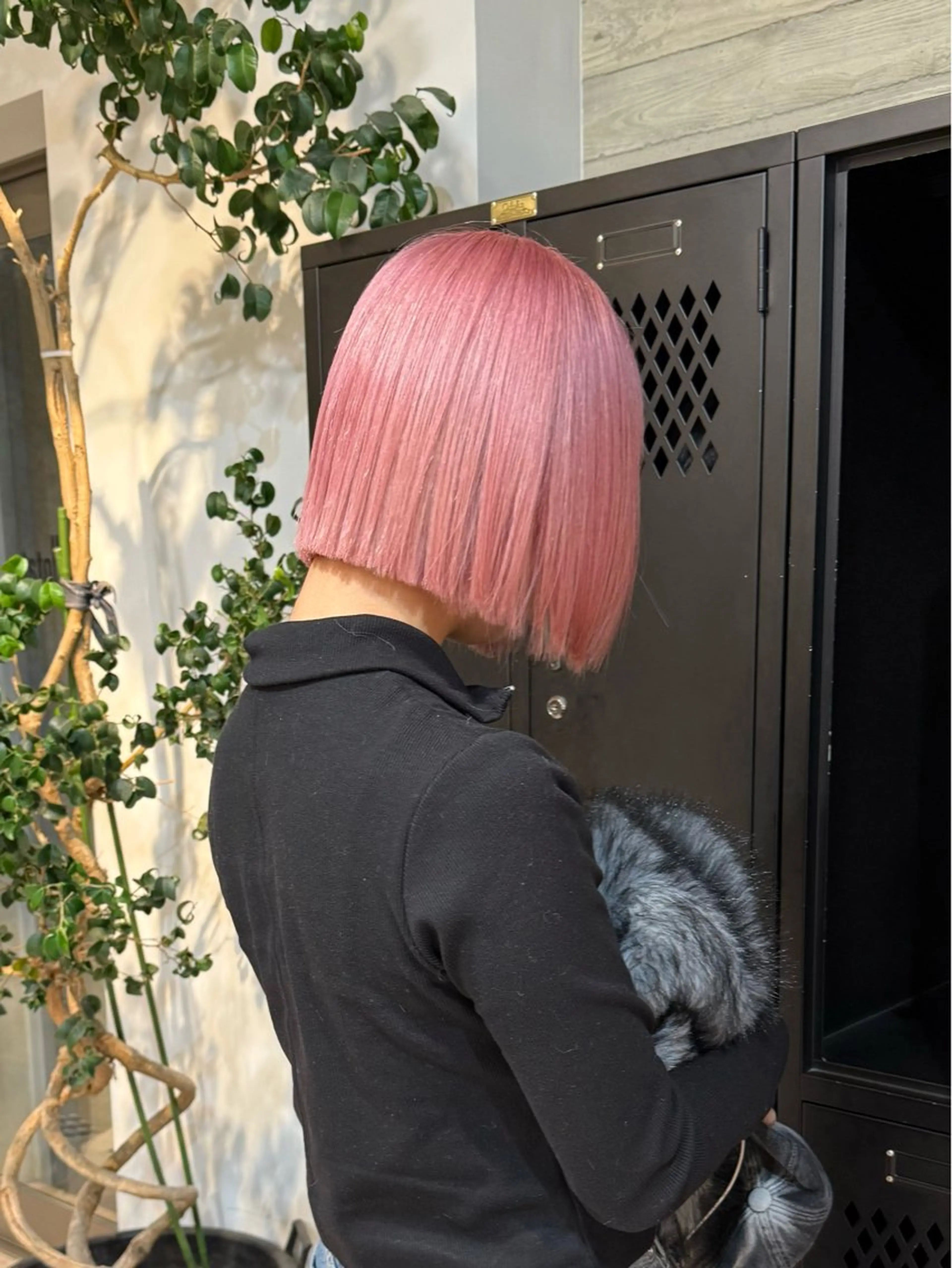 カラー カット ヘアカラー トリートメント 色落ち綺麗透明感カラ /ボブ/ナカツヒカルのヘアスタイル