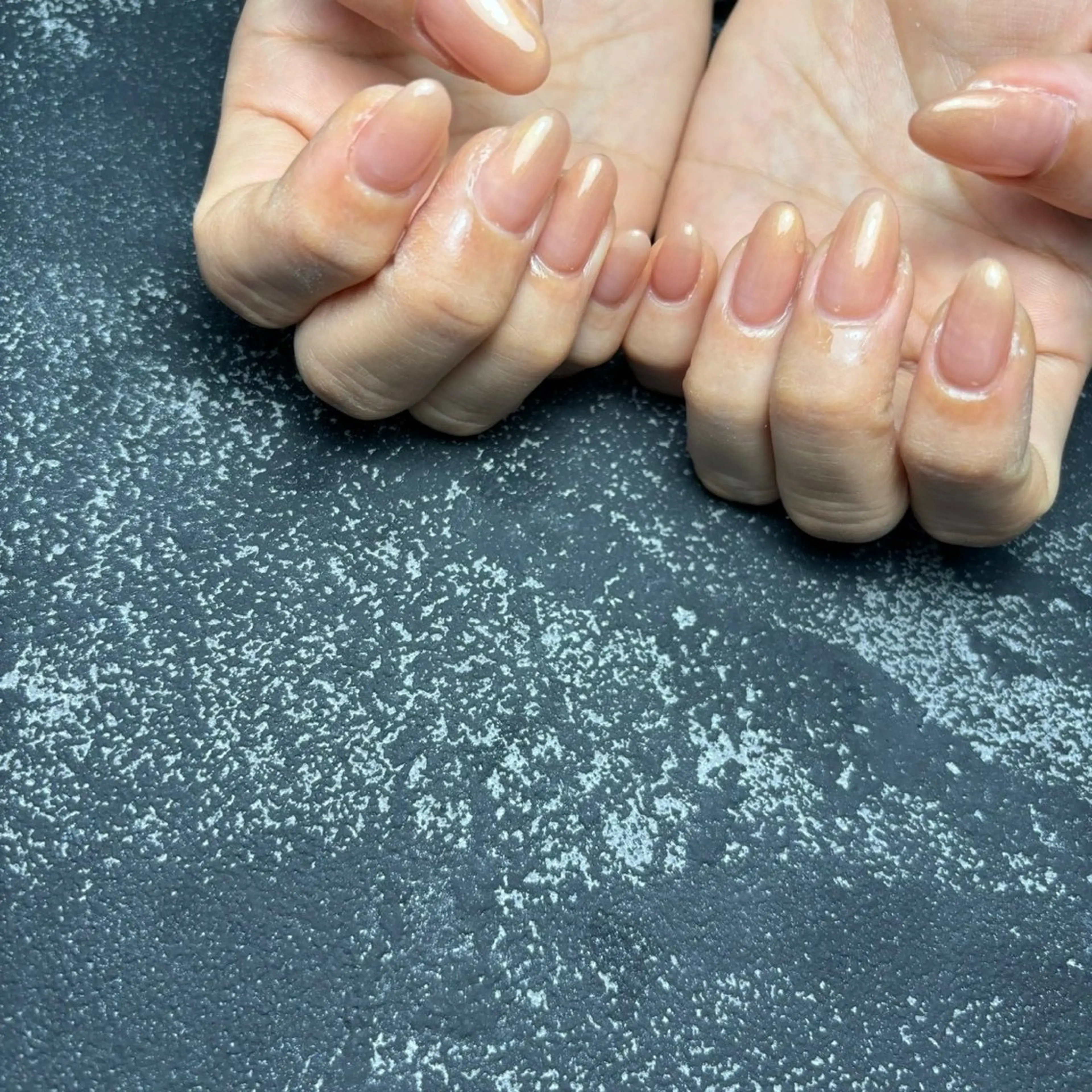 ネイル オフィスネイル シンプルネイル ハンドネイル Queen Stella所属・Quee Stllaのネイルデザイン