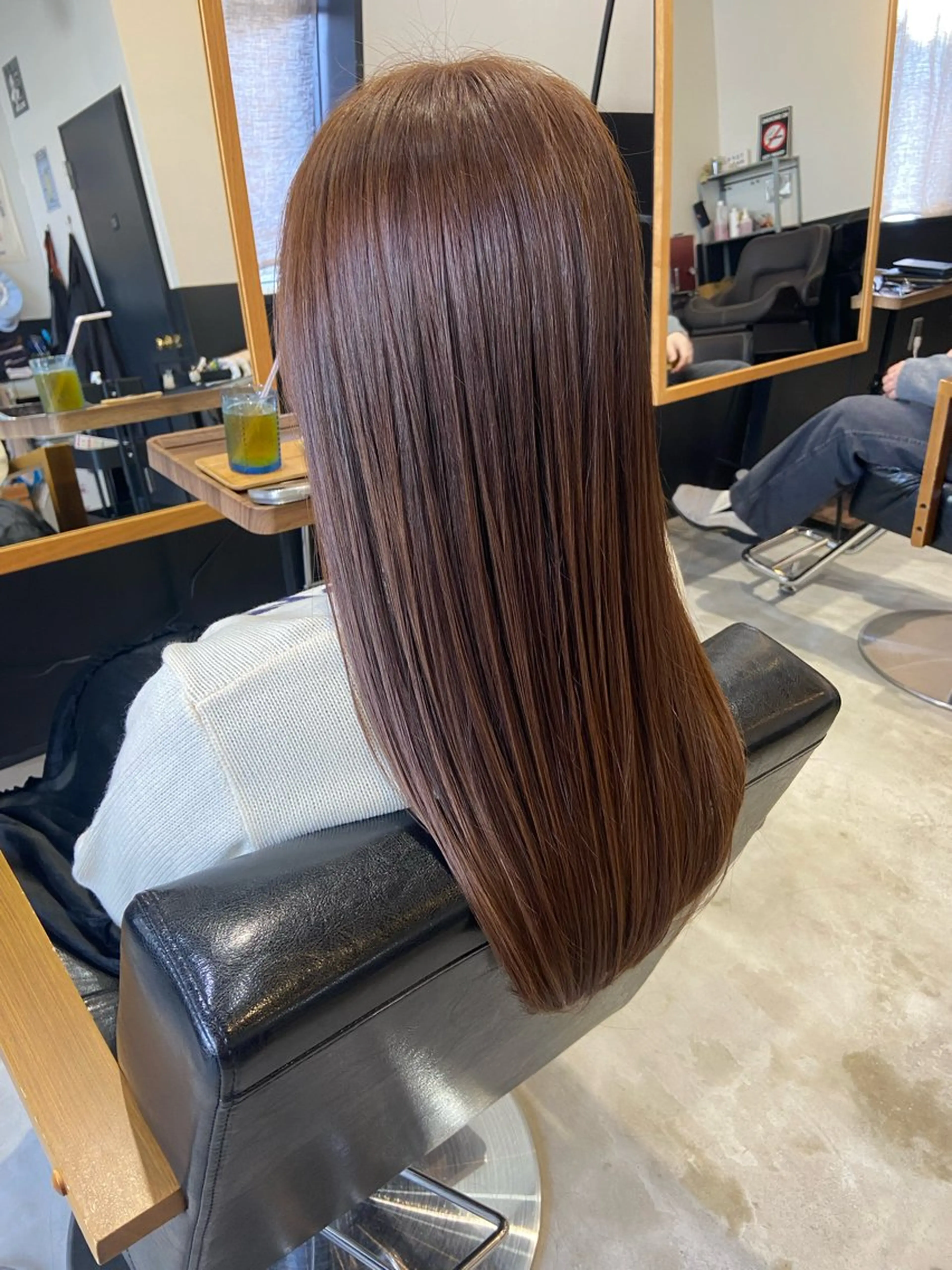 ロング 髪質改善 トリートメント カット ヘアカラー トリートメント hair salon TOKUNAGA所属・💫縮毛矯正/ カット💫徳永あい子のヘアスタイル
