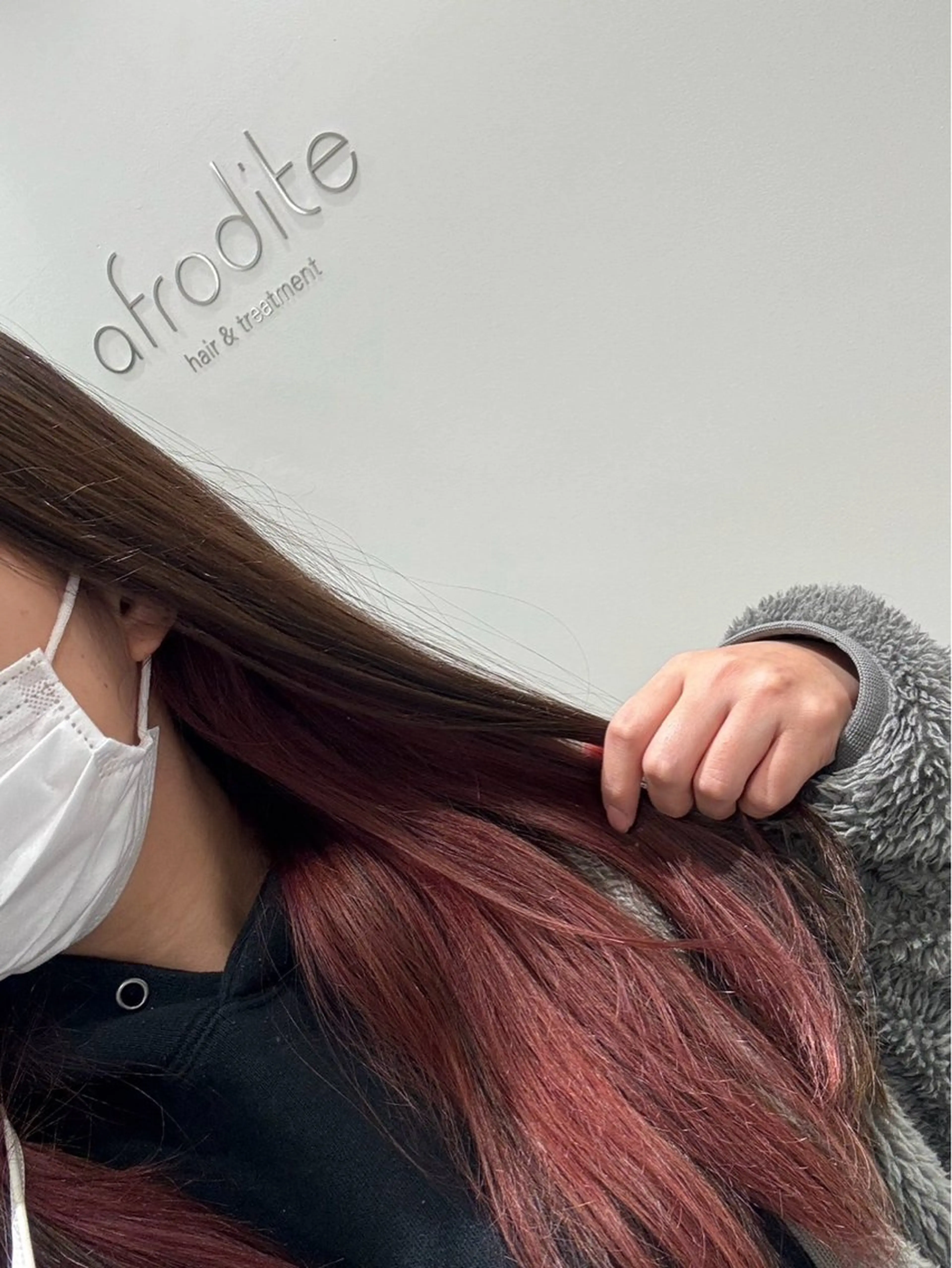 ロング カラー ピンクカラー カット ヘアカラー ボブ支持率NO1 🌈CHIKAのヘアスタイル