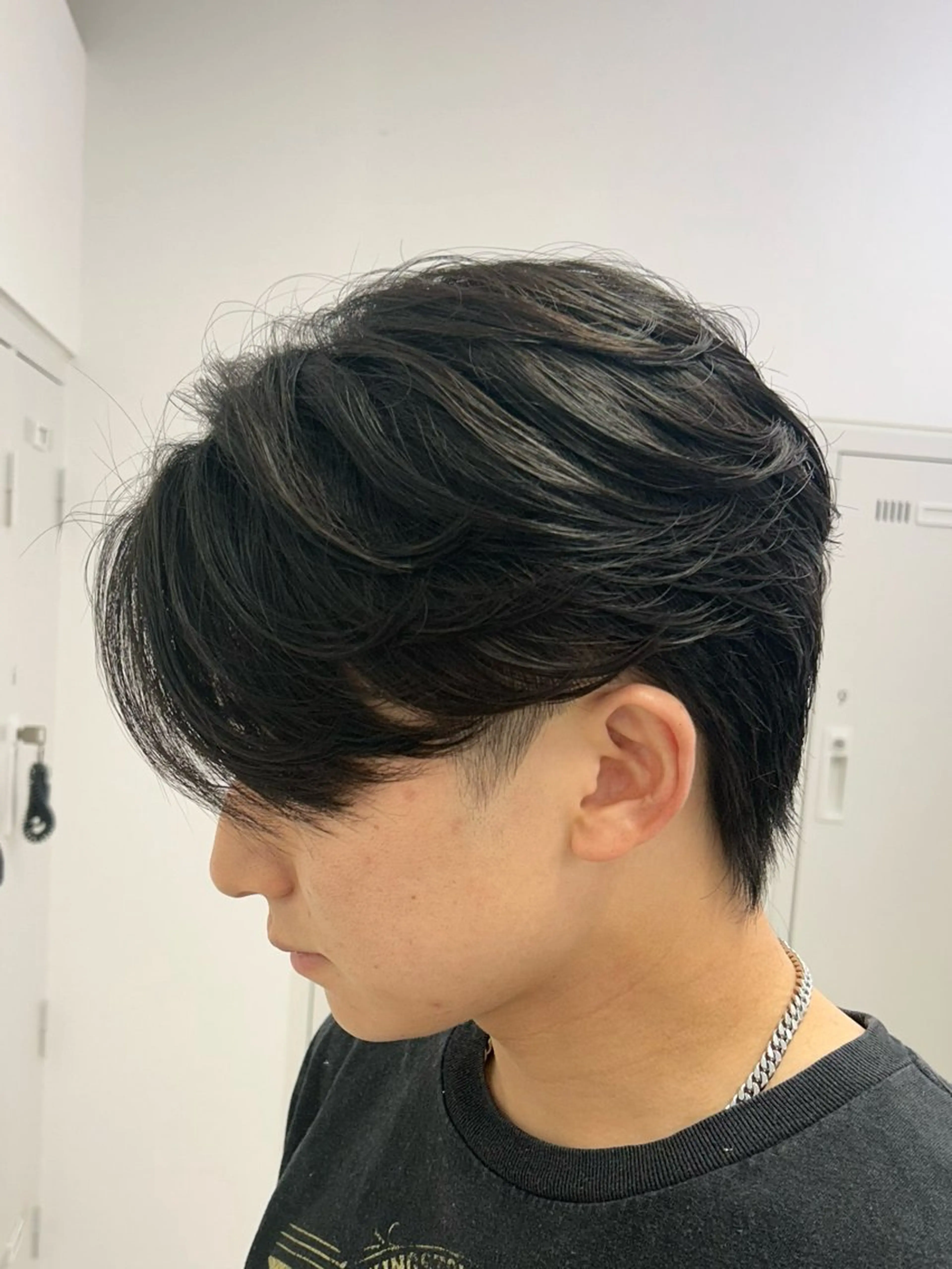 ミディアム パーマ メンズ カット ♠️メンズ特化／ 社 由樹♠️のヘアスタイル