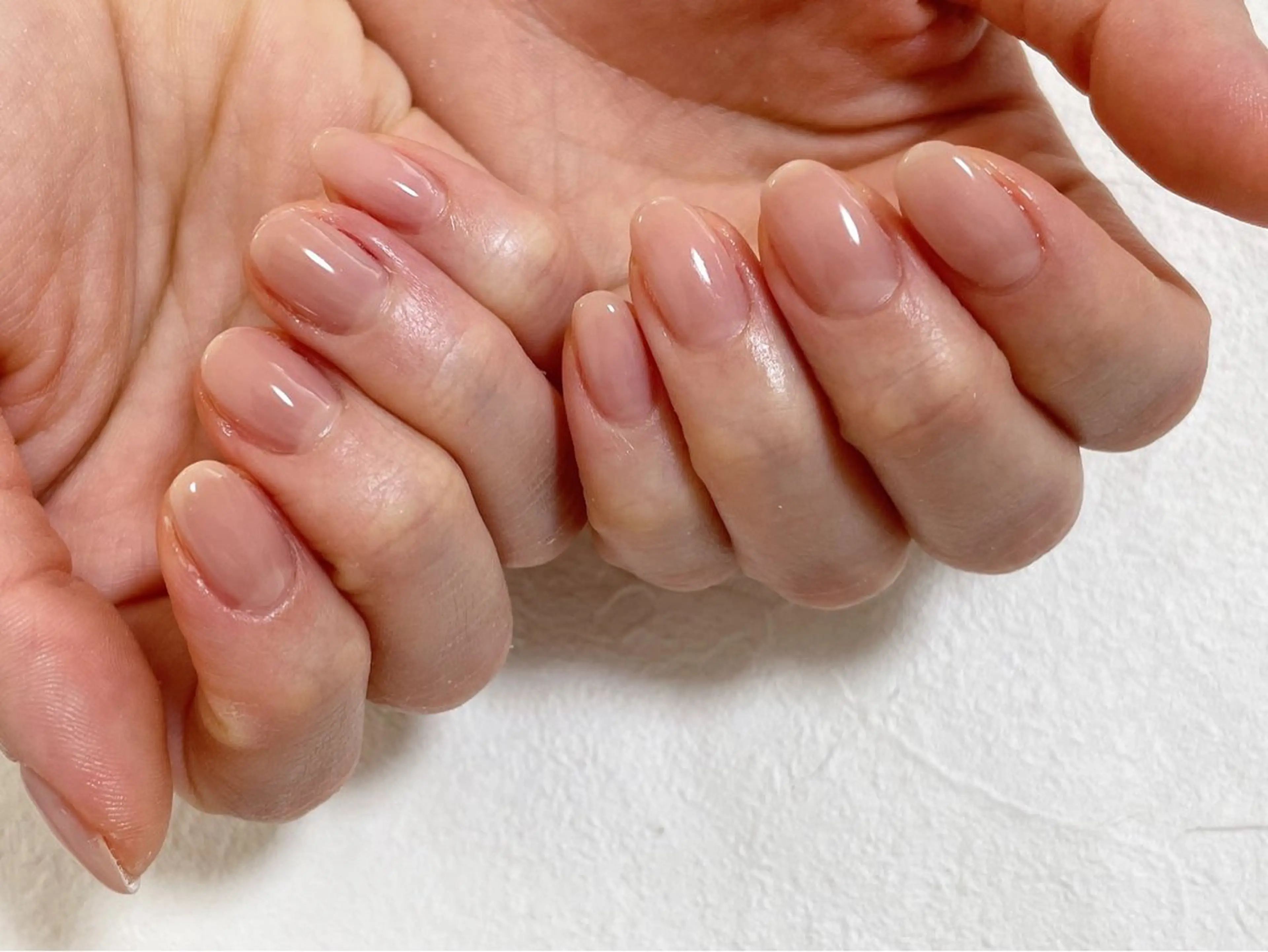 ネイル ジェルネイル メンズネイル ワンカラーネイル パラジェル 春ネイル ハンドネイル kiki nail たまプラーザのネイルデザイン