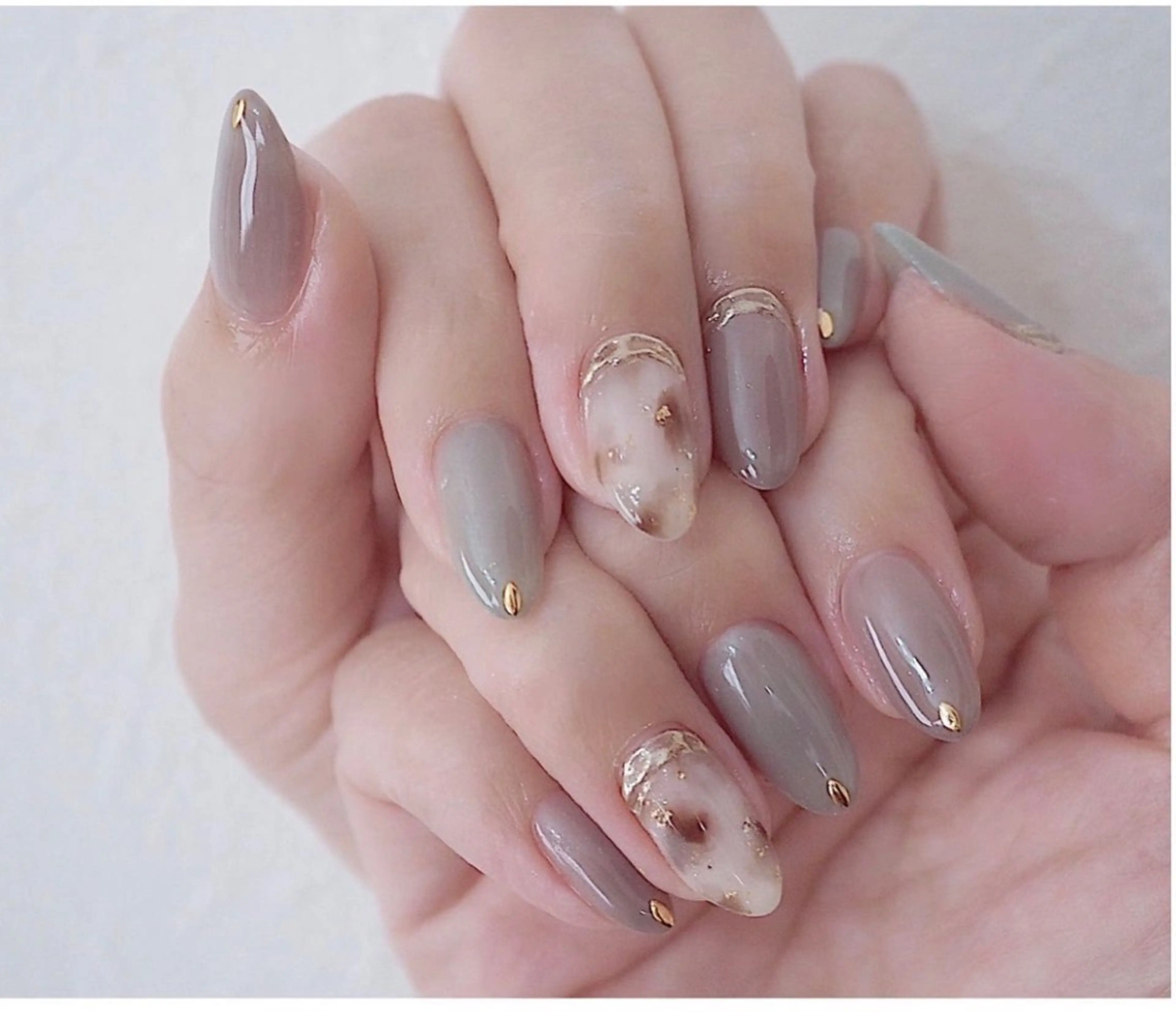 【HAND】ニュアンスデザイン40種　☆6280円  オフとパッツoffご希望の方必ずメッセージを送ってください。の写真