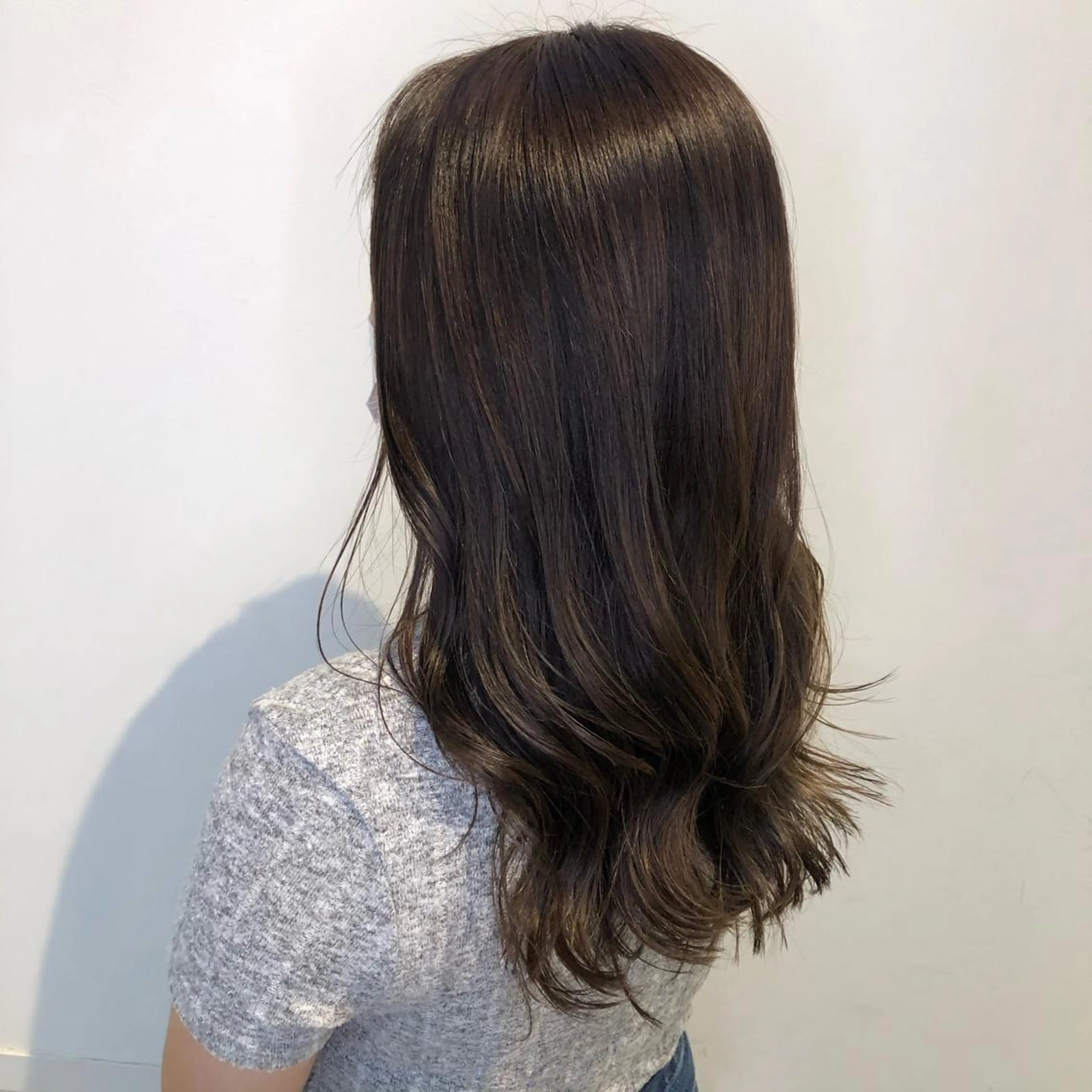 セミロング 透明感カラー🪄 髪質改善♡田中みづきのヘアスタイル