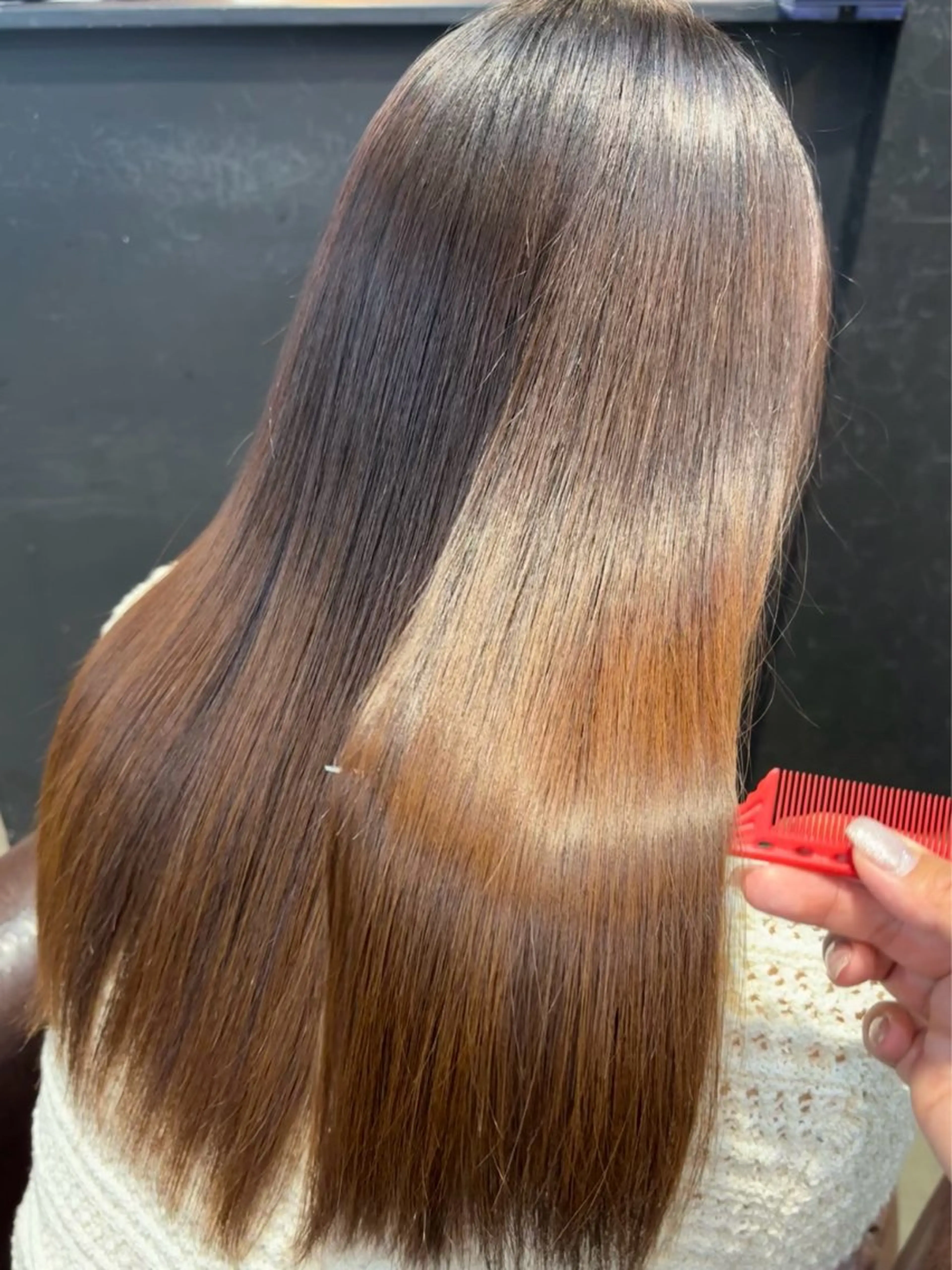 ロング パーマ カット 縮毛矯正 orso hair【オルソーヘア】所属・airi ✂︎ orso hairのヘアスタイル