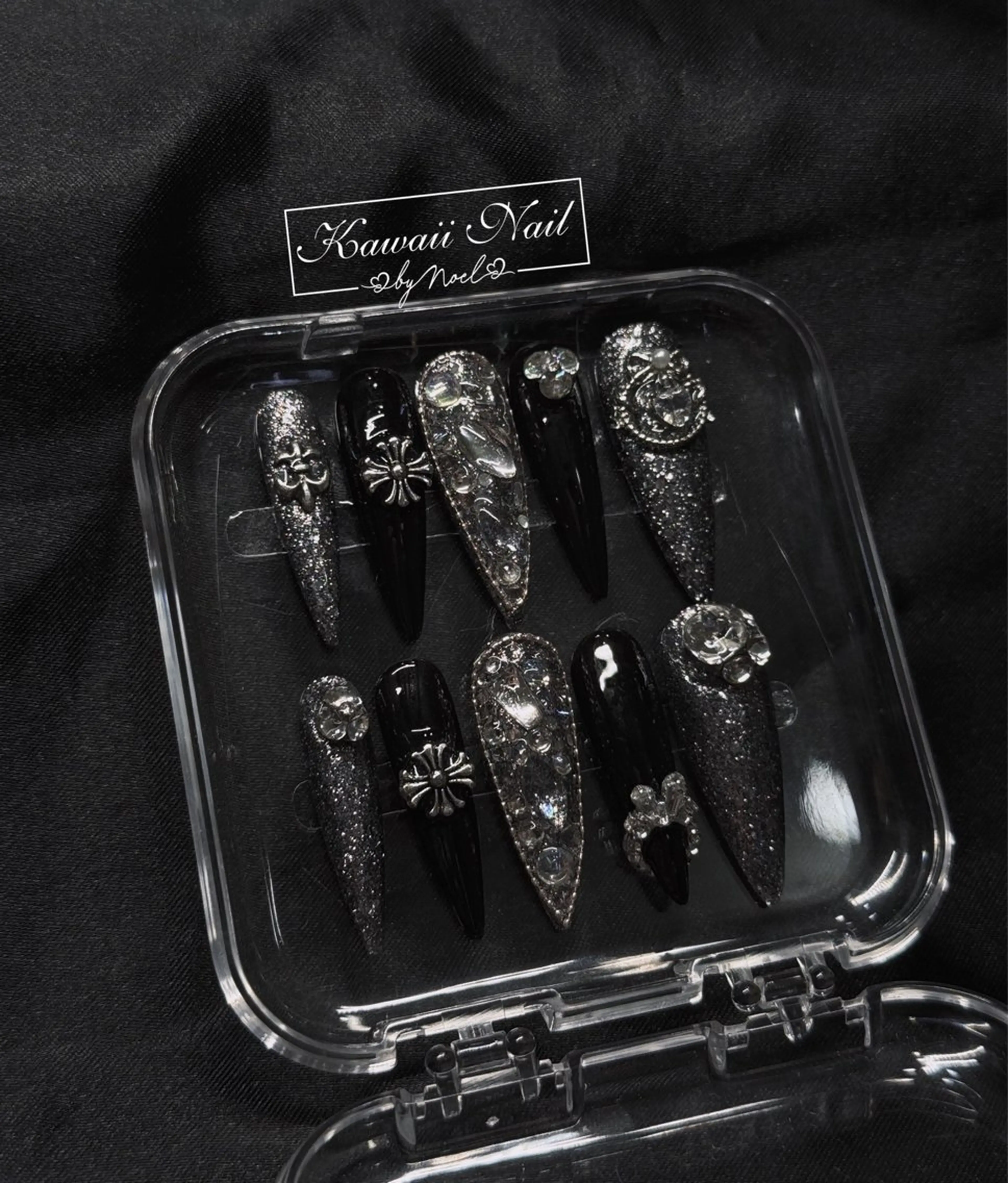 ネイル キラキラネイル ネイルチップ Kawaii Nail Salon所属・YURI NAIL NARITAのネイルデザイン