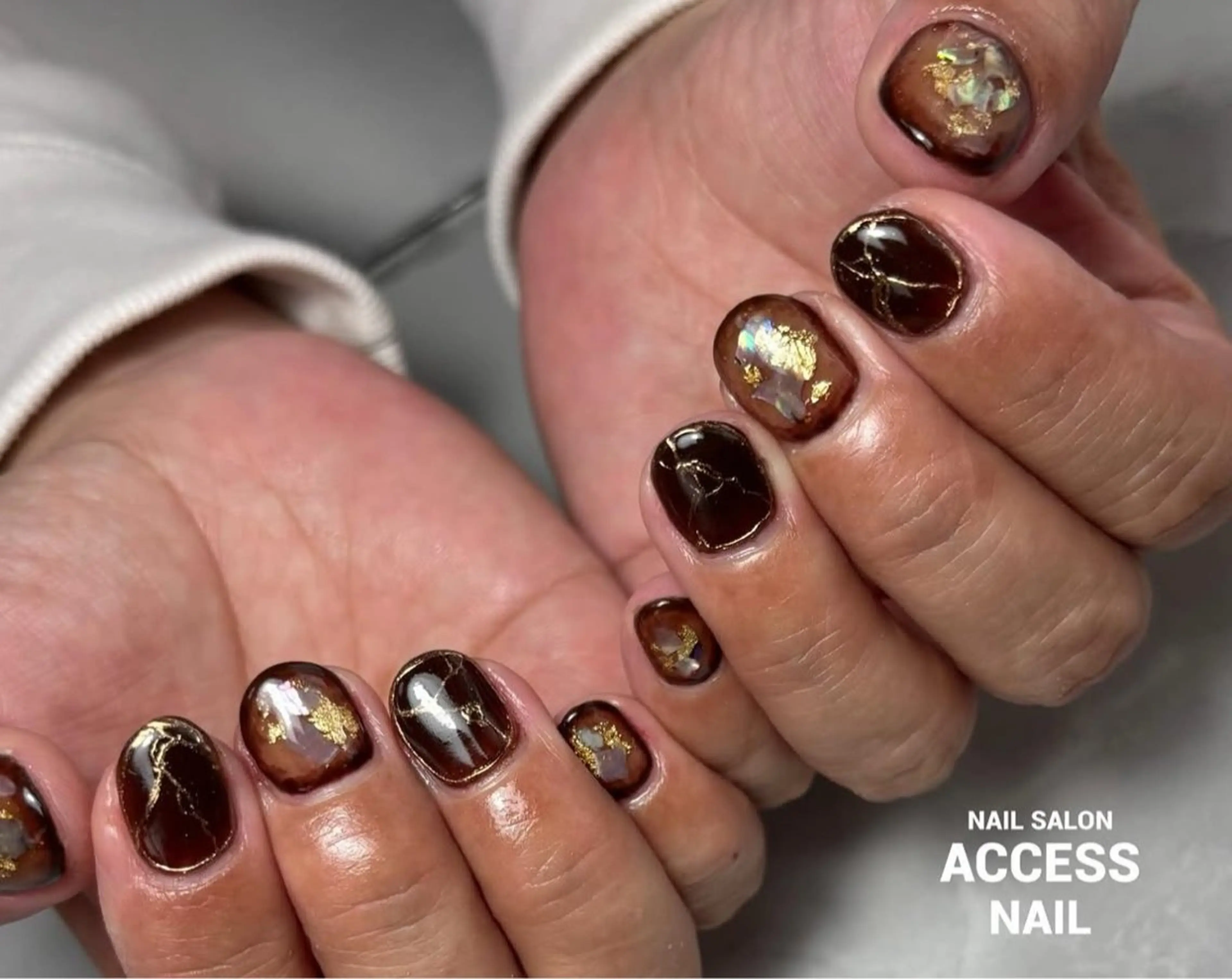 ネイル access nailのネイルデザイン