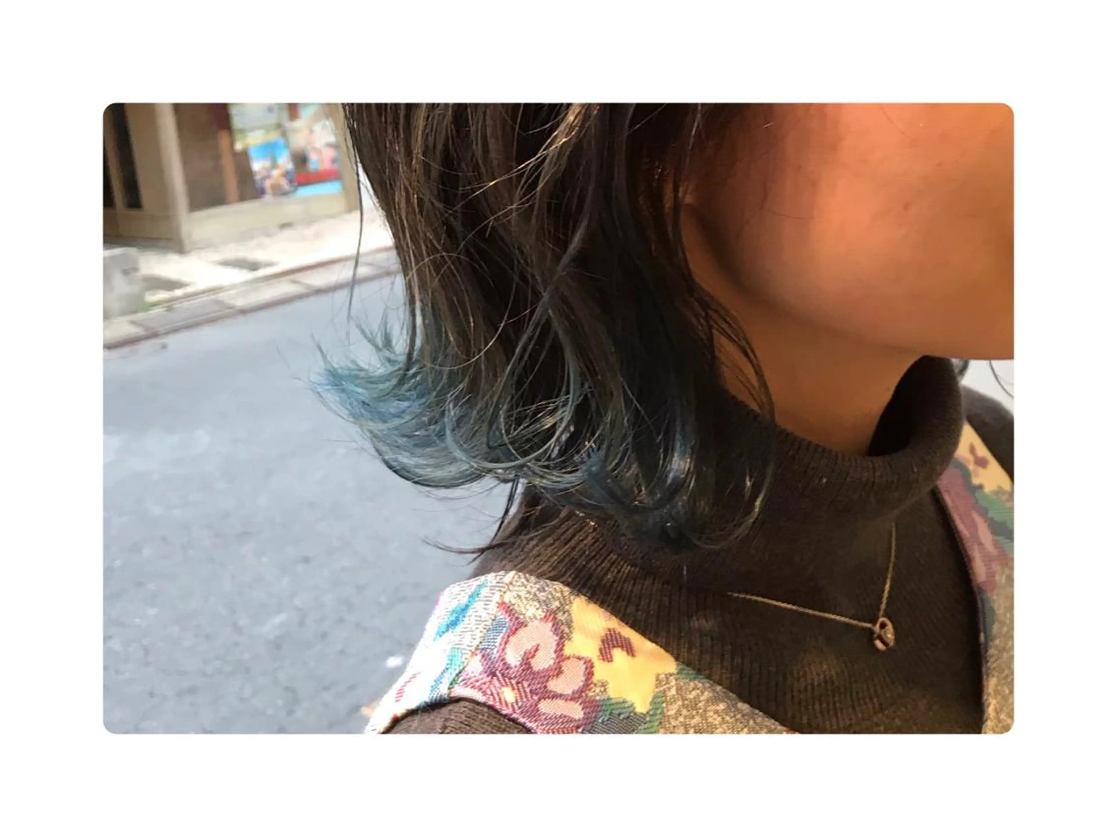 ミディアム "オクムラ タクヤ"のヘアスタイル