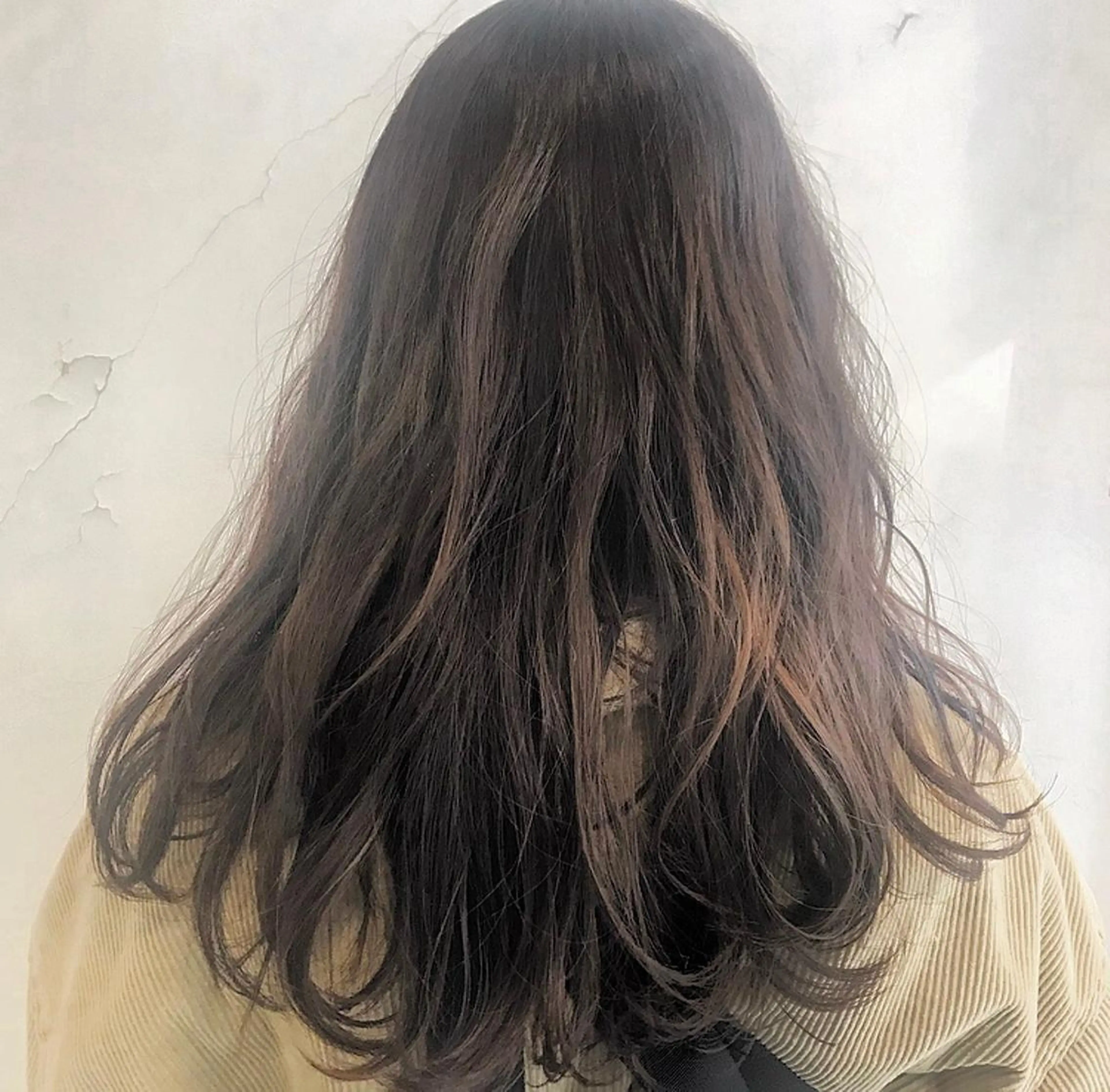 ロング カラー 似合わせカットカラー ♡佐藤捺美のヘアスタイル