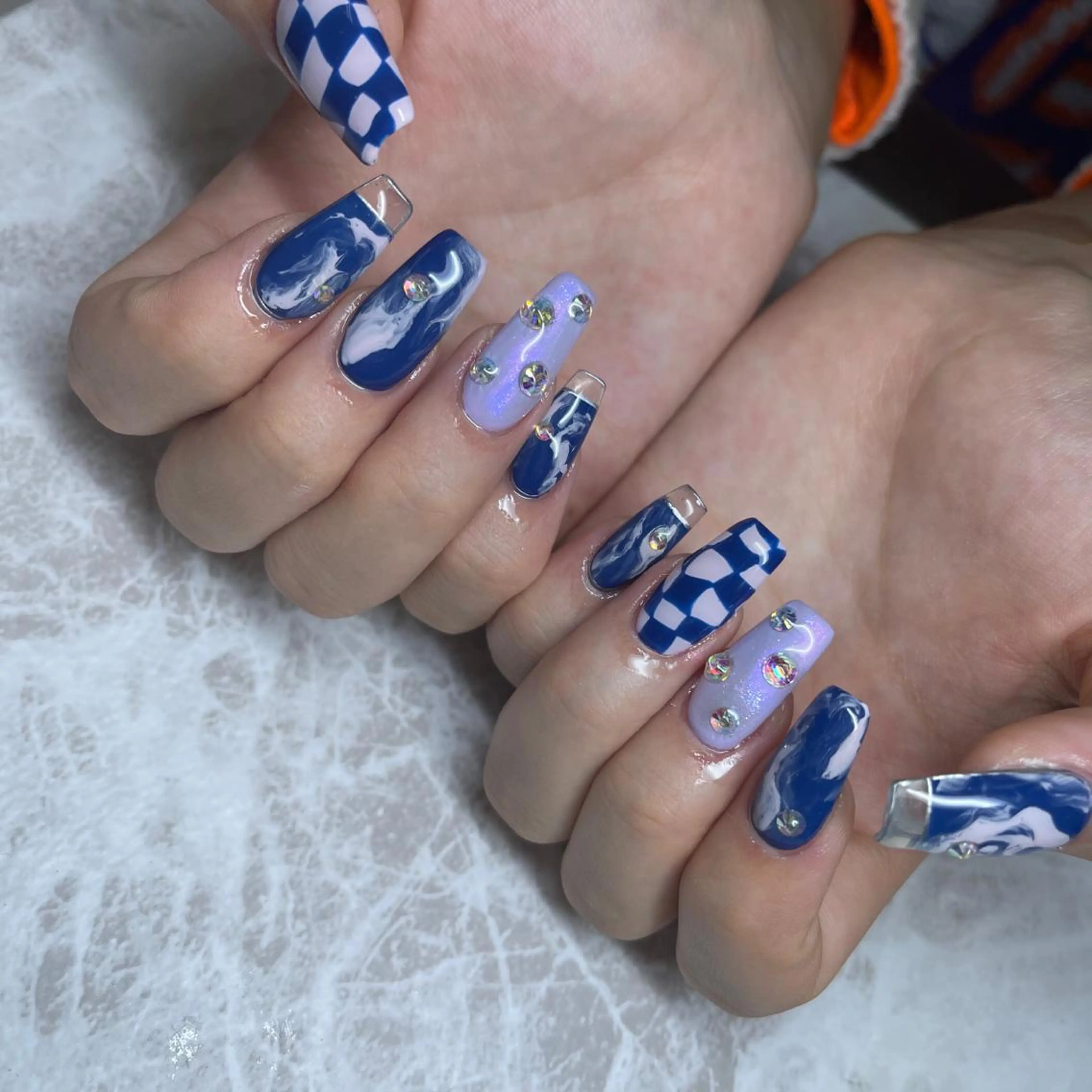 ロング ネイル Nail salon Ammy所属・Ammy_ shioのネイルデザイン