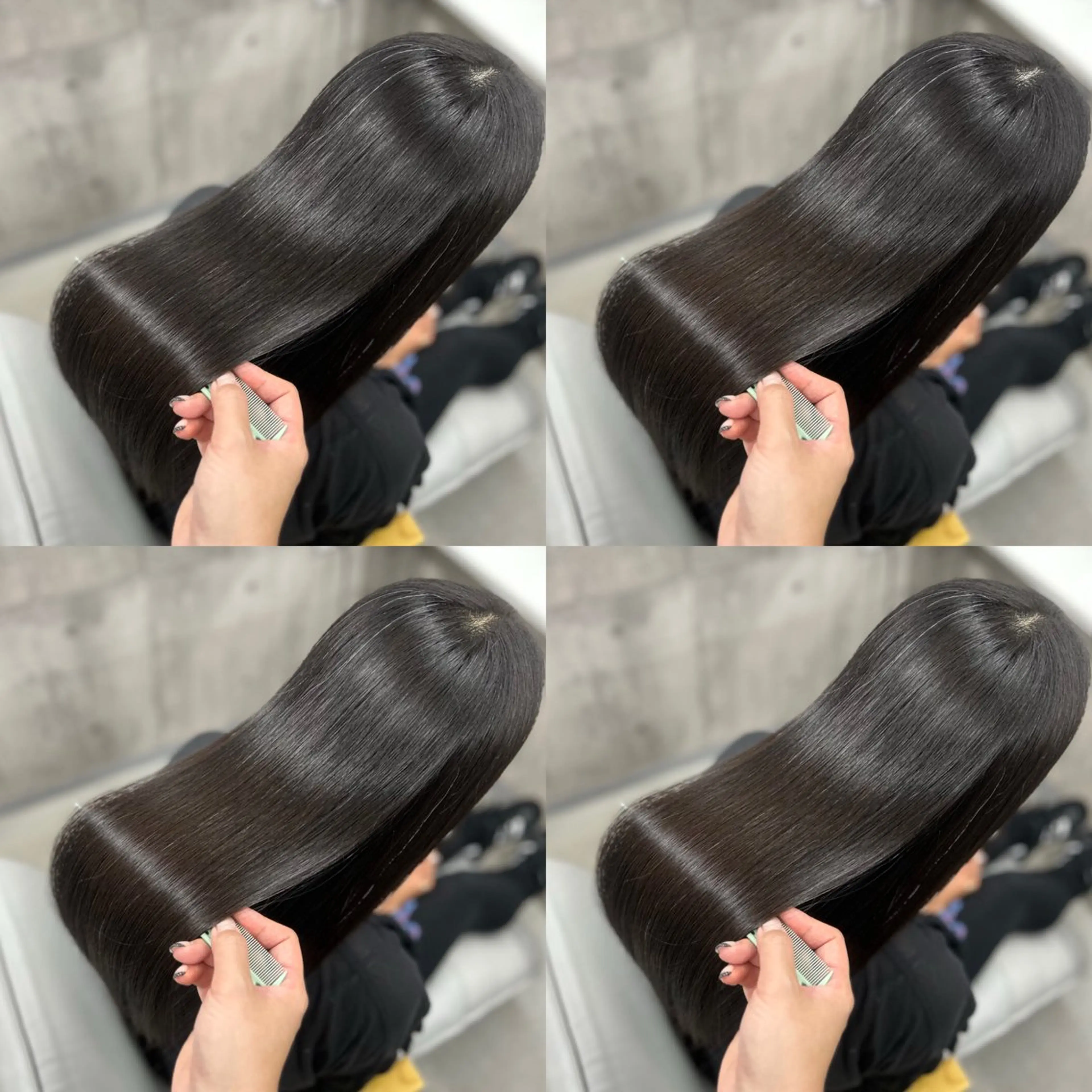 ロング 髪質改善 縮毛矯正 トリートメント 三宮/髪質改善/縮毛 矯正🎀MISAKIのヘアスタイル