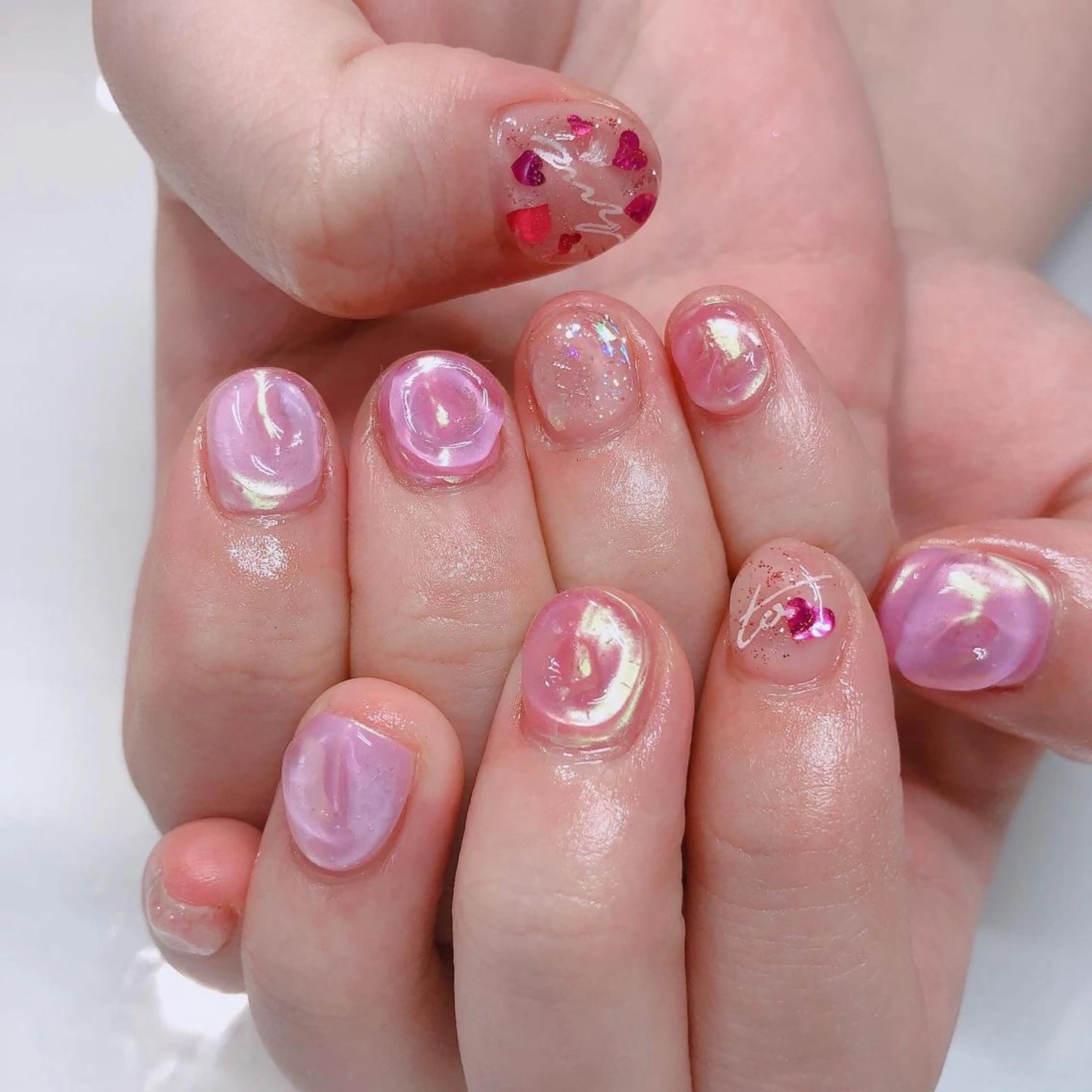 ネイル 原 麻耶のヘアスタイル